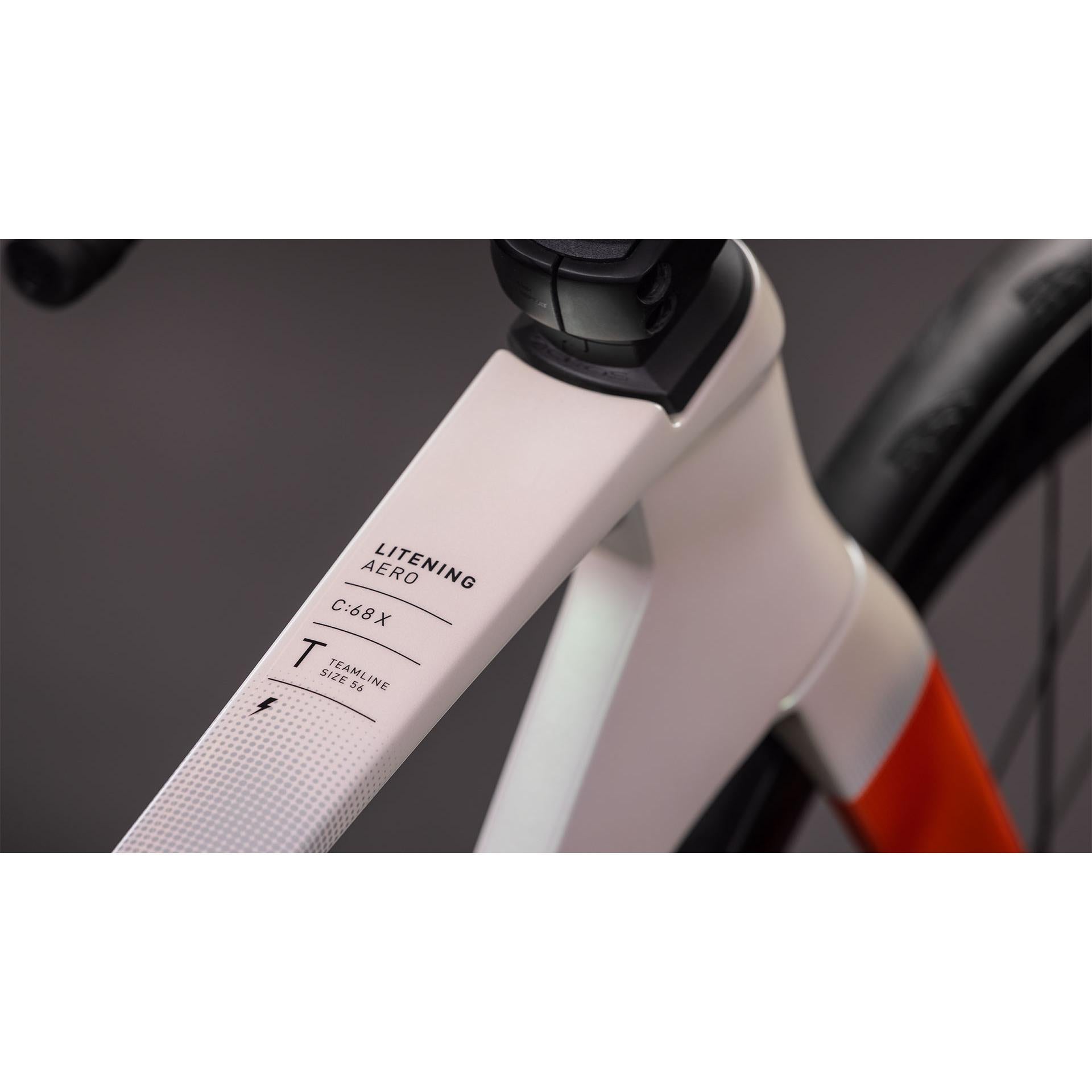 Cube Litening AERO C68X SLT Road Bike Teamline