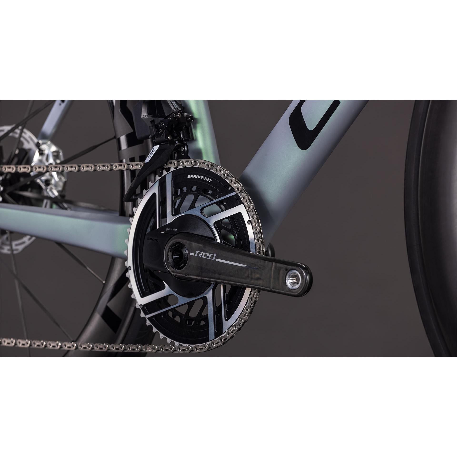 Cube Litening AERO C68X SLX Road Bike Seagrey'n'Black