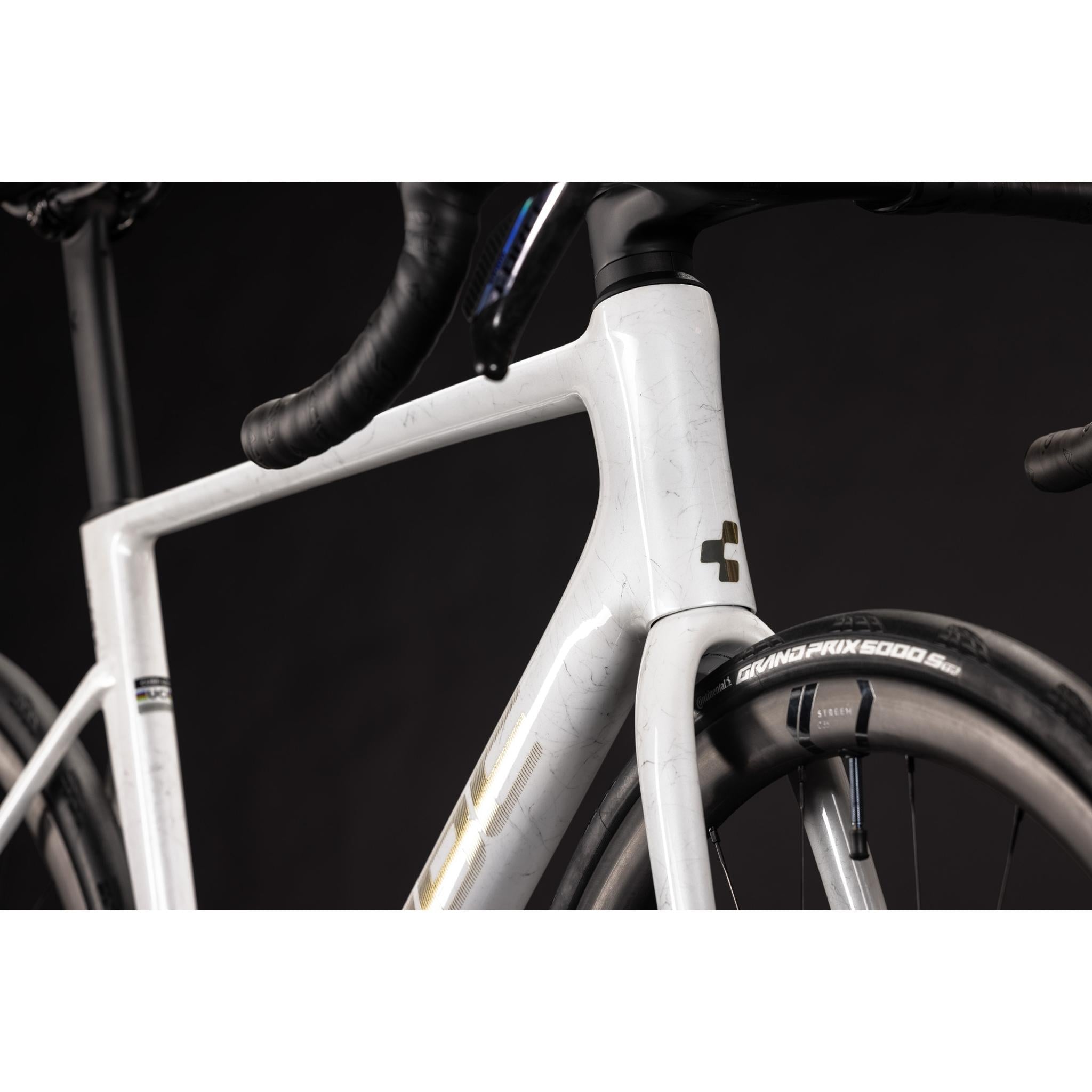Cube Litening AIR C:68X Pro Road Bike Chalky Fibre'n'Gold