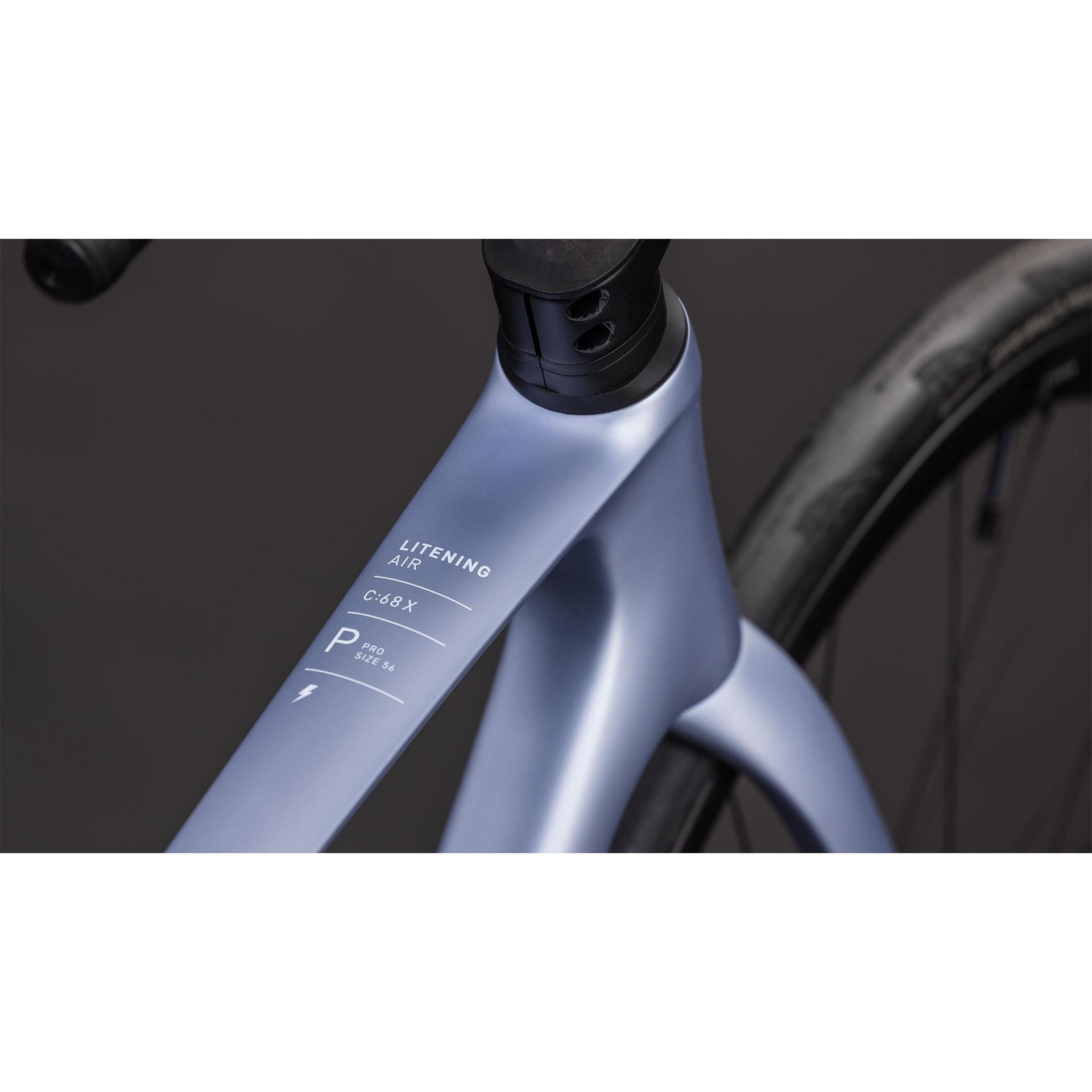 Cube Litening AIR C68X Pro Road Bike Skyscraper'n'White