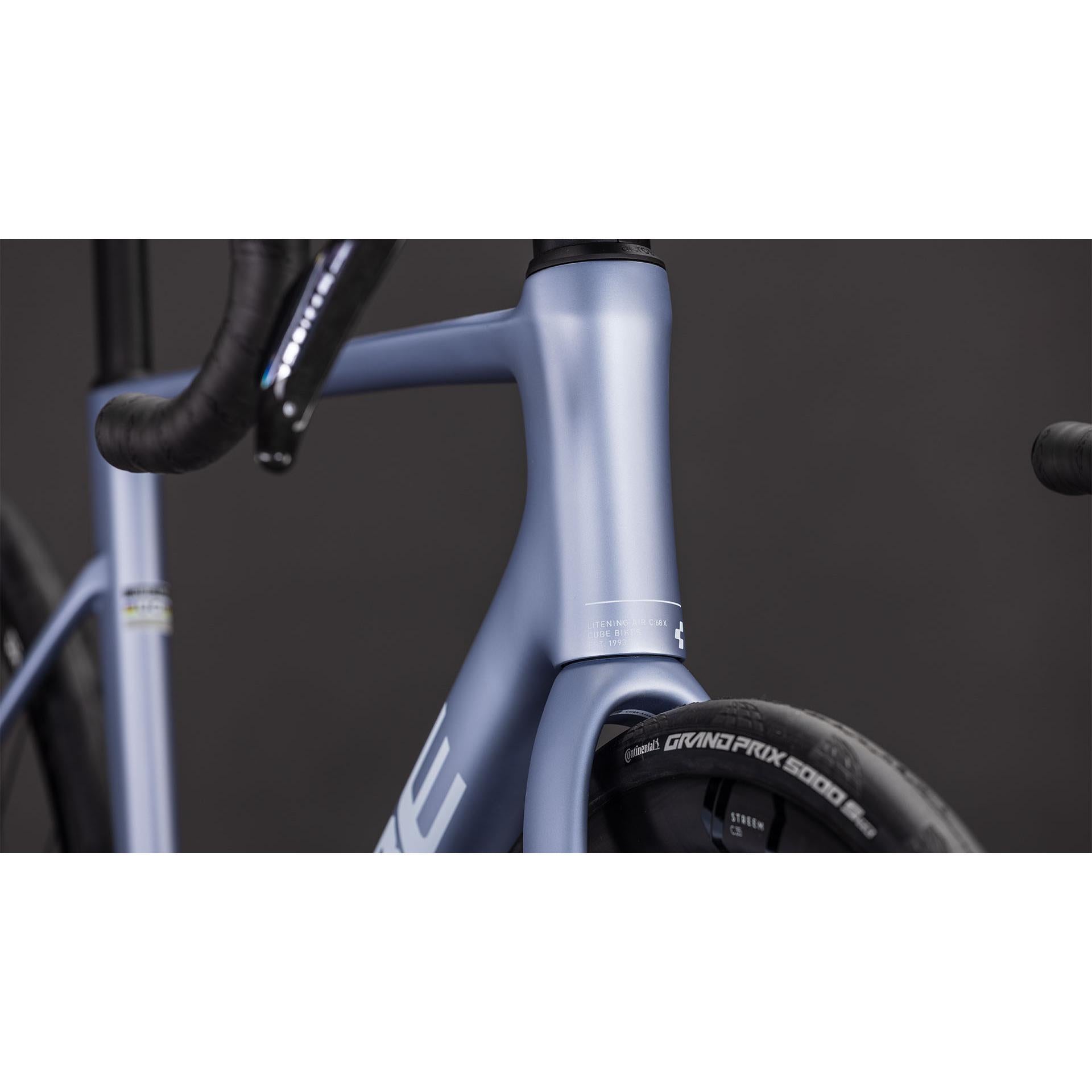 Cube Litening AIR C68X Pro Road Bike Skyscraper'n'White