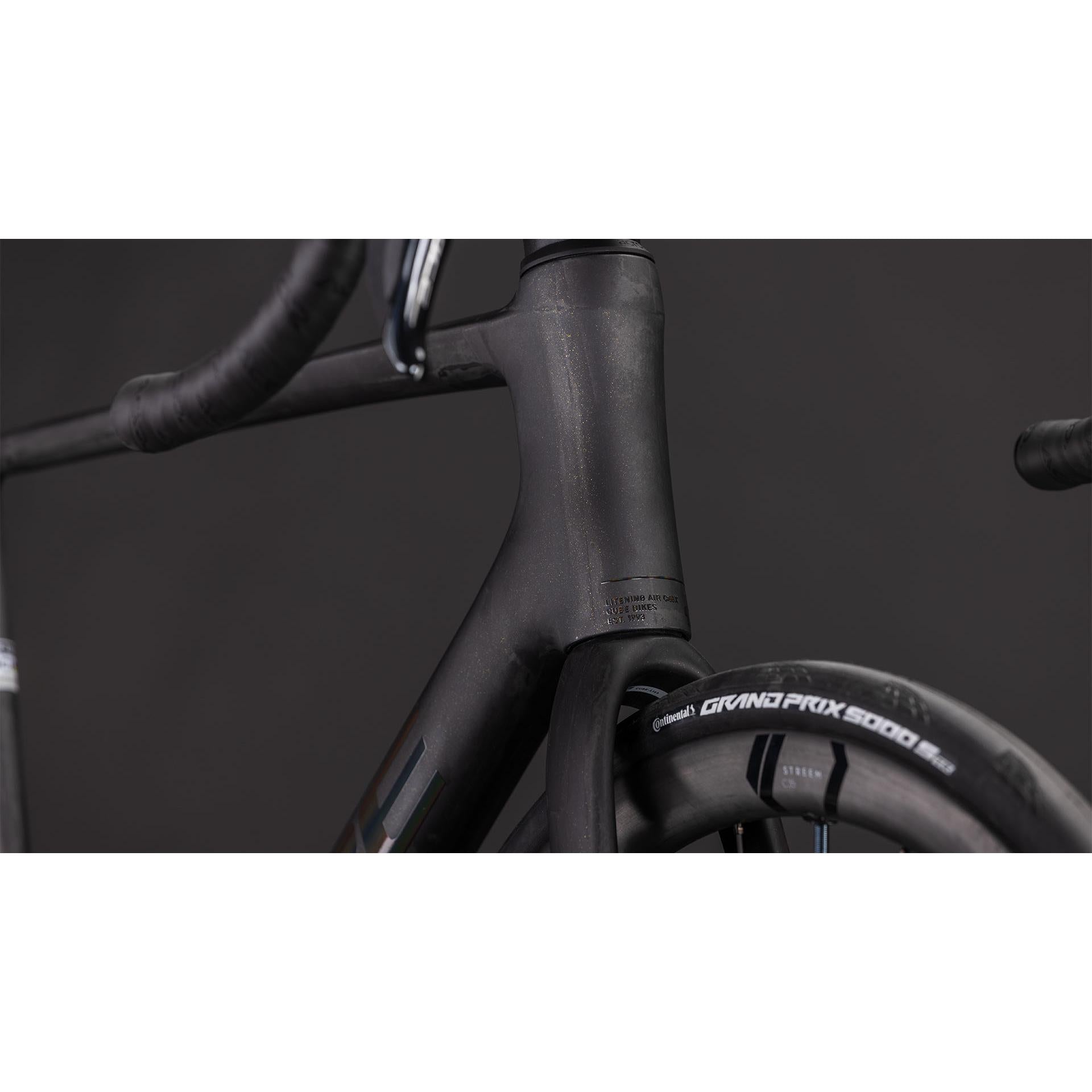 Cube Litening AIR C68X SLT Road Bike Golddust'n'Prism