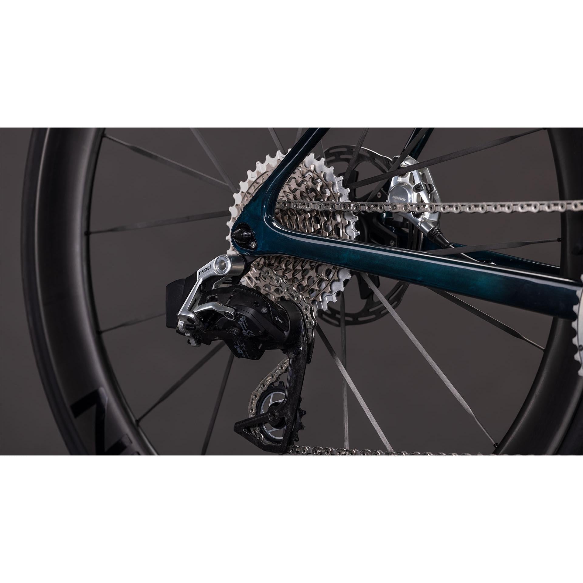 Cube Litening AIR C68X SLX Road Bike Chromeblue'n'Liquidblue