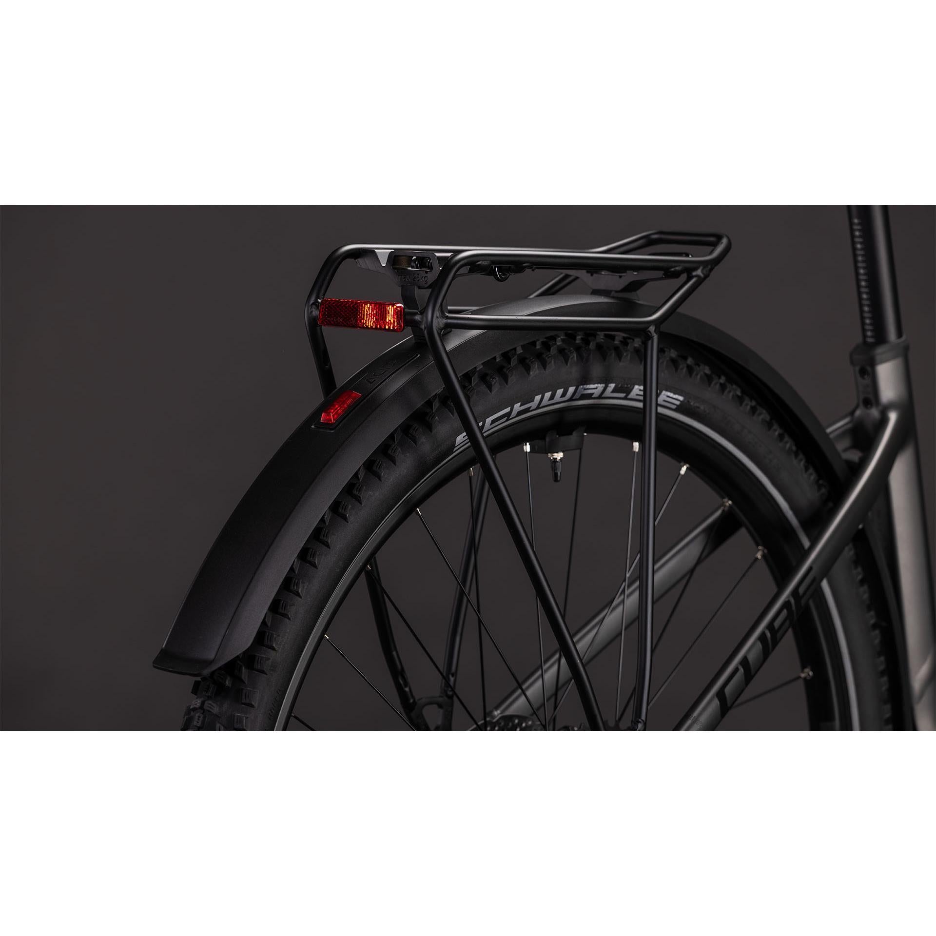 Cube Nuride Hybrid Performance Easy Entry 600 Electric Hybrid Bike Slabgrey'n'Black