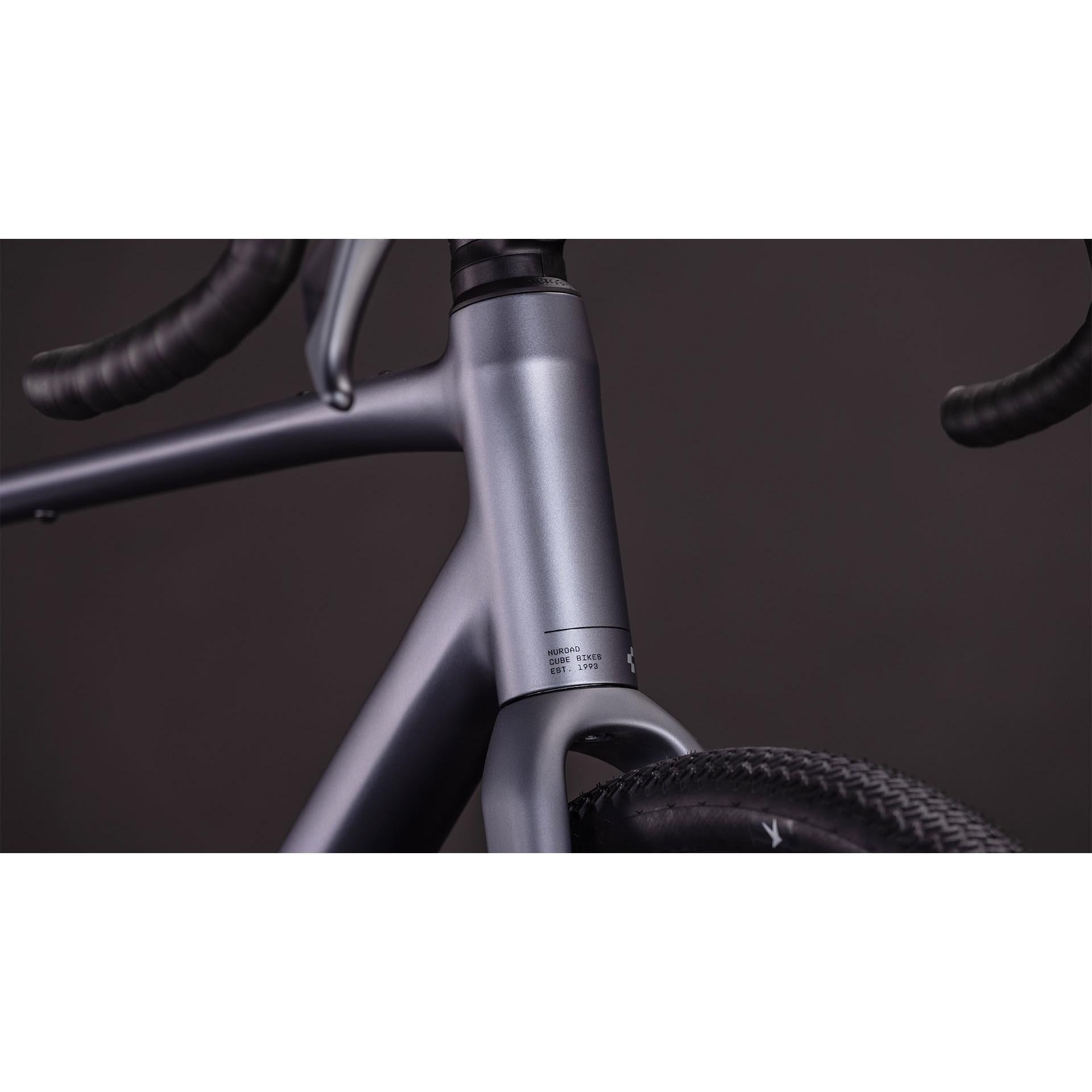 Cube Nuroad SLX Gravel Bike Ashgrey'n'Grey