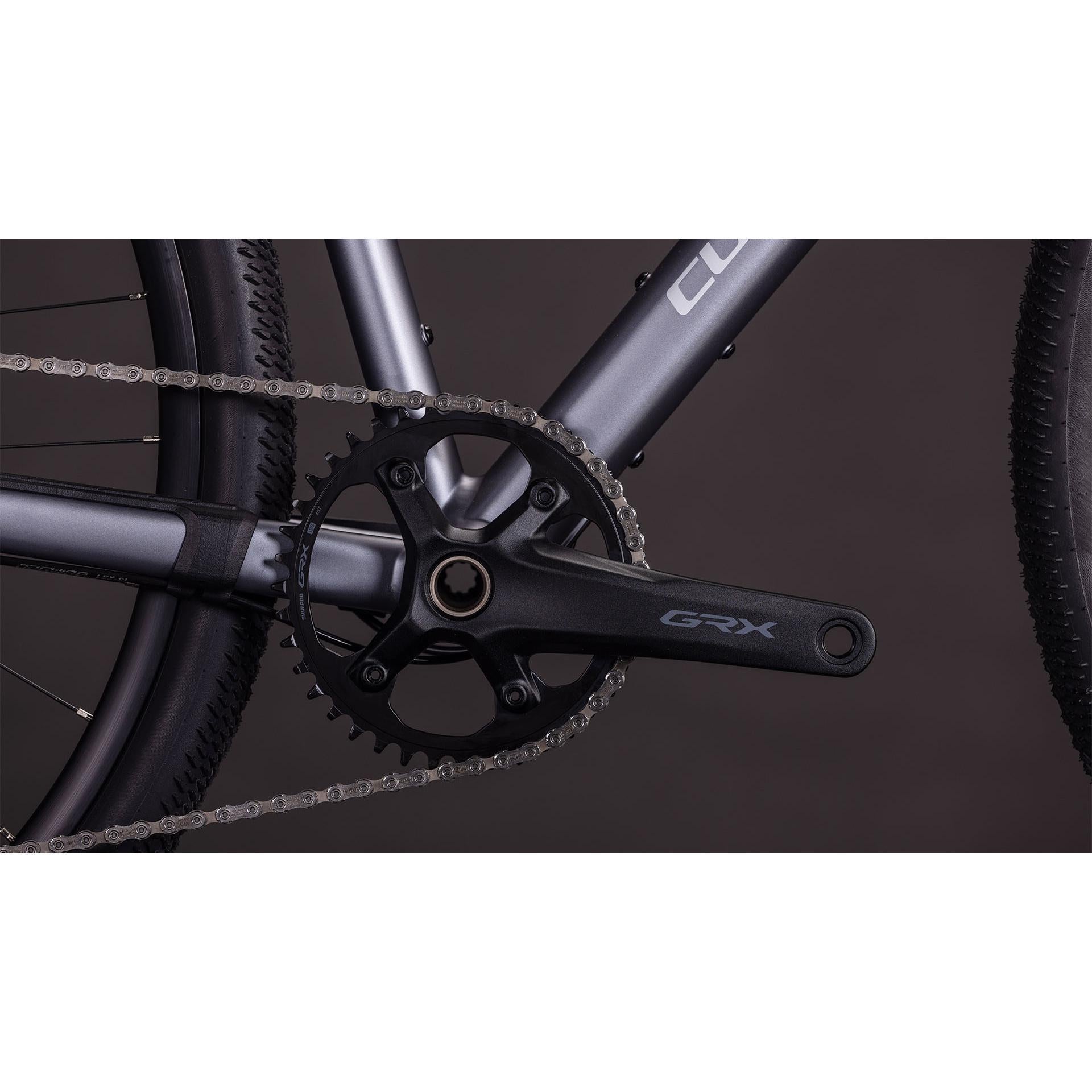 Cube Nuroad SLX Gravel Bike Ashgrey'n'Grey