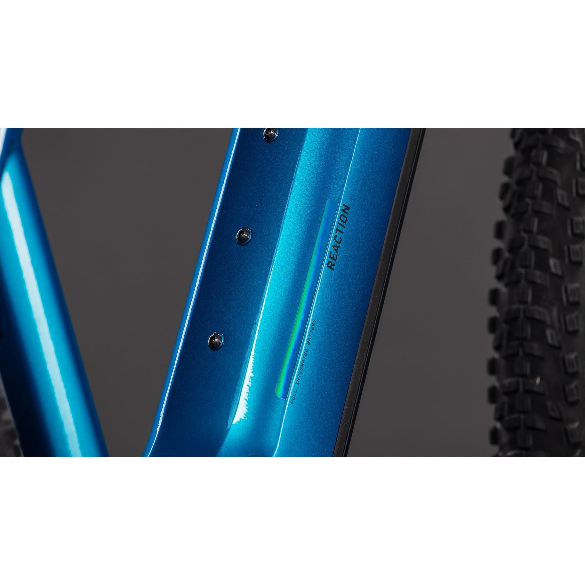 Cube Reaction Hybrid Performance 600 Electric Hardtail Mountain Bike Electricblue'n'Dazzle