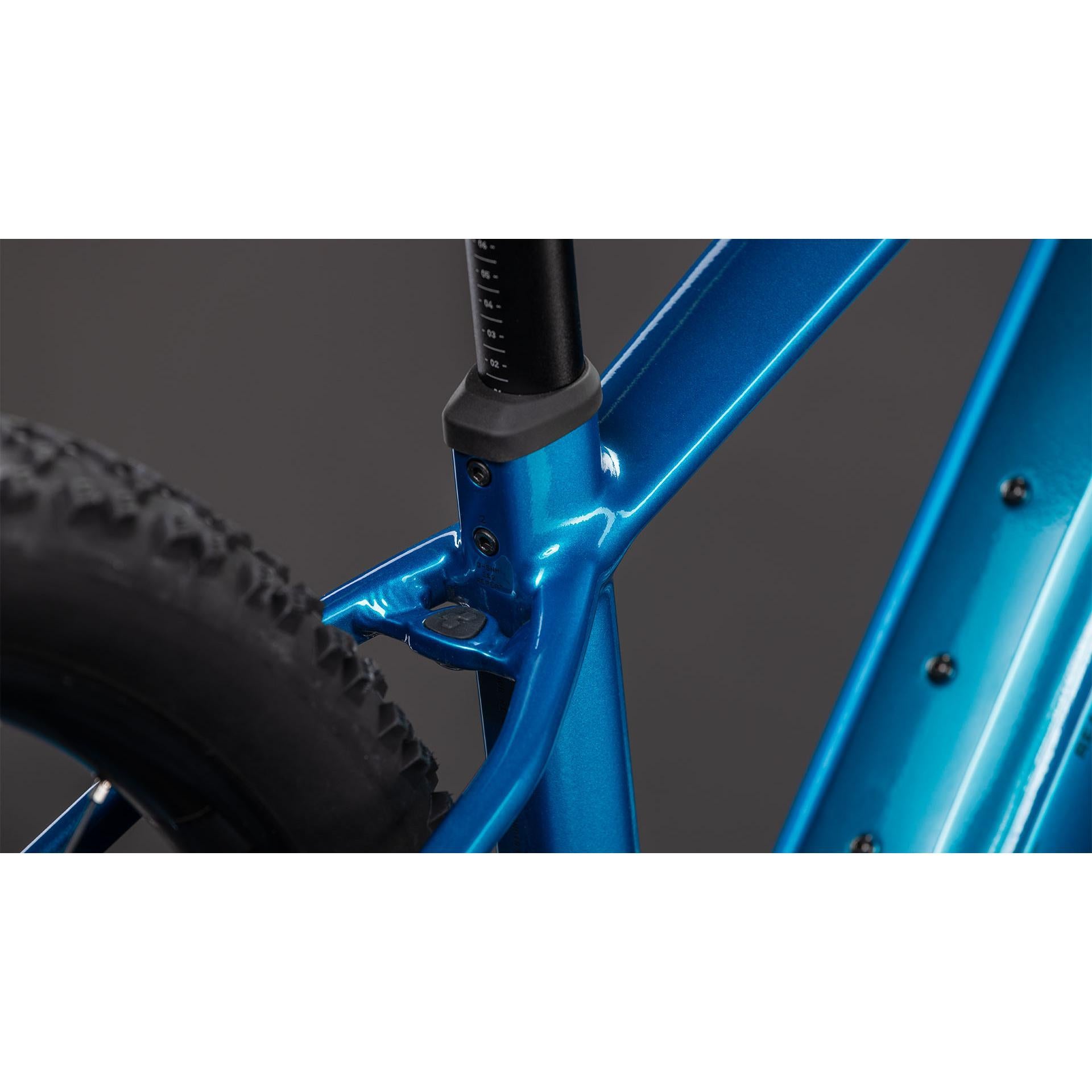 Cube Reaction Hybrid Performance 600 Electric Hardtail Mountain Bike Electricblue'n'Dazzle