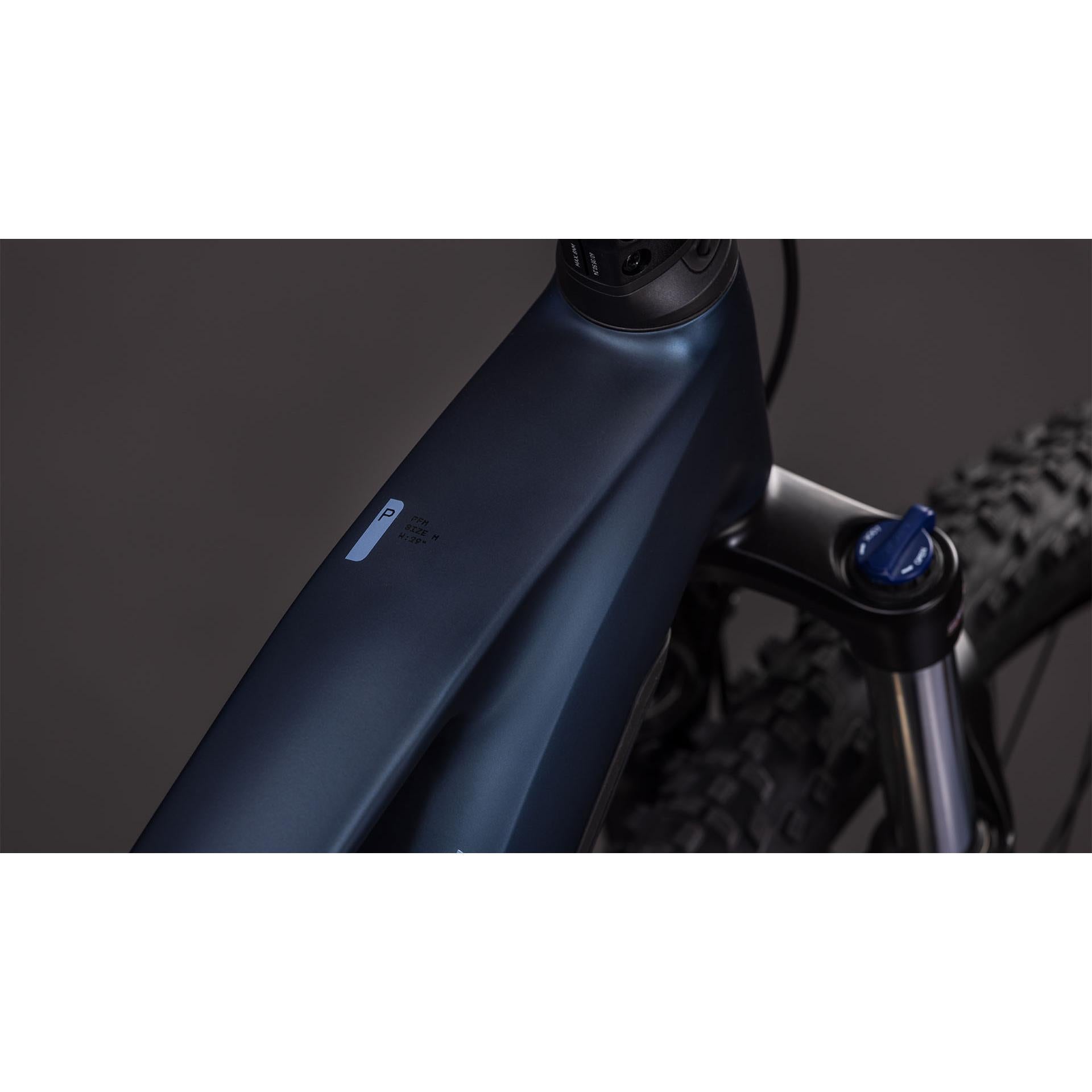 Cube Reaction Hybrid Performance 600 Electric Hardtail Mountain Bike Indigoblue'n'Reflex