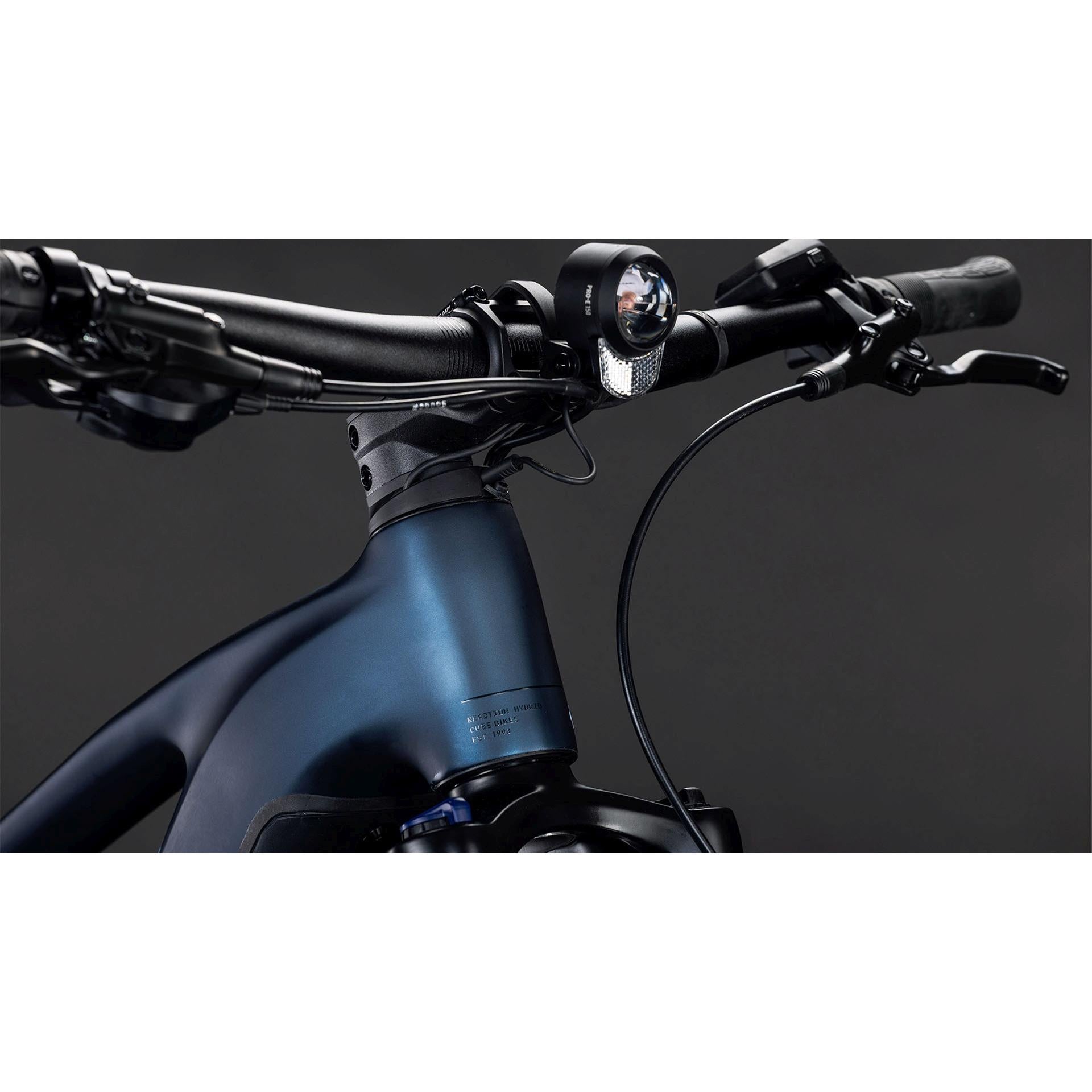 Cube Reaction Hybrid Performance 600 FE Electric Hardtail Mountain Bike Indigoblue'n'Reflex
