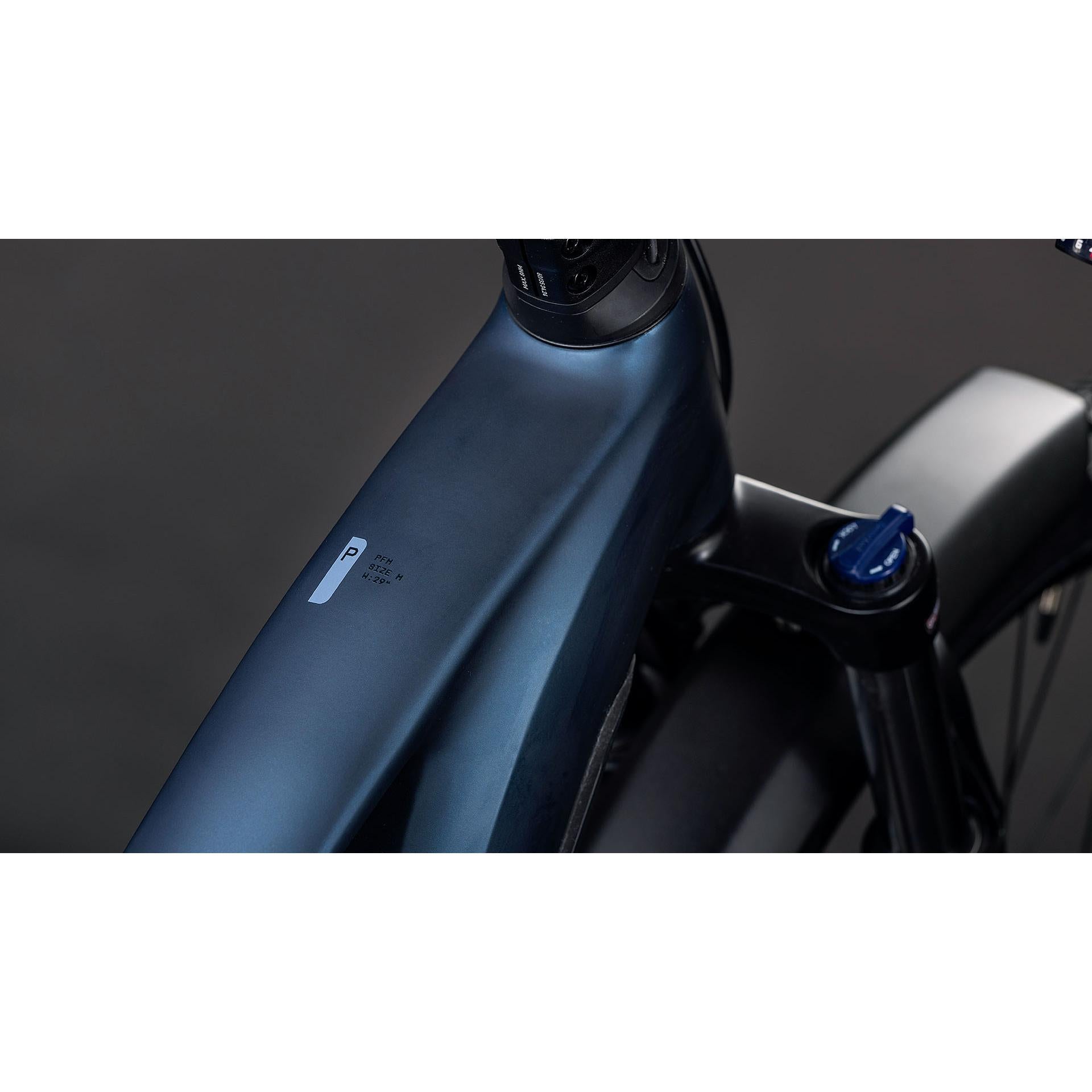 Cube Reaction Hybrid Performance 600 FE Electric Hardtail Mountain Bike Indigoblue'n'Reflex