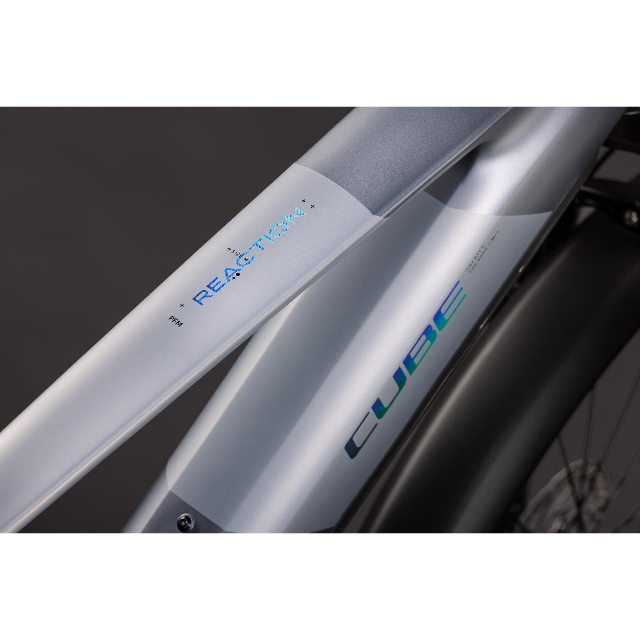 Cube Reaction Hybrid Performance 720 FE Electric Hardtail Mountain Bike Ash Grey'n'Prism