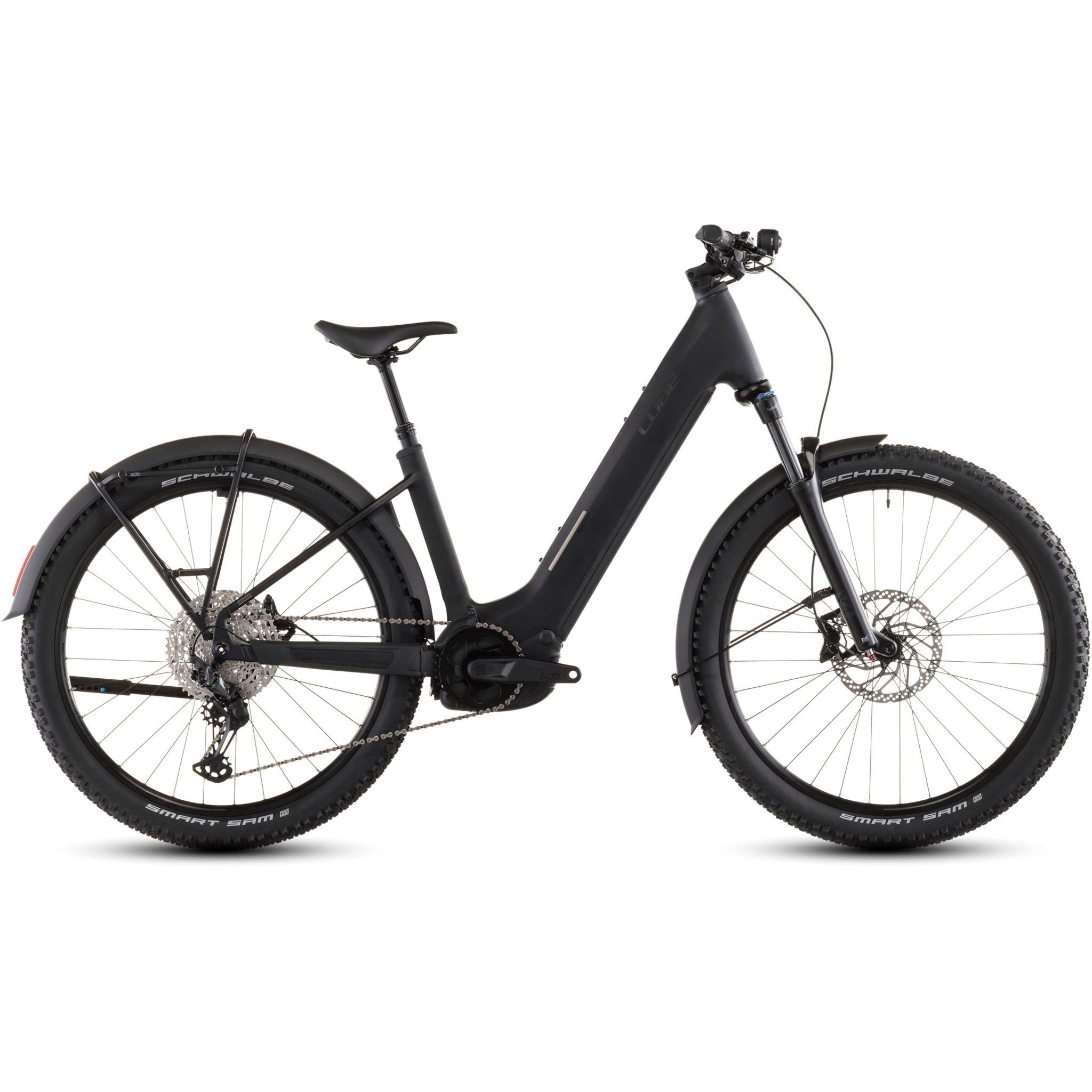 Cube Reaction Hybrid Pro Easy Entry 800 FE Electric Hardtail Mountain Bike Blackline