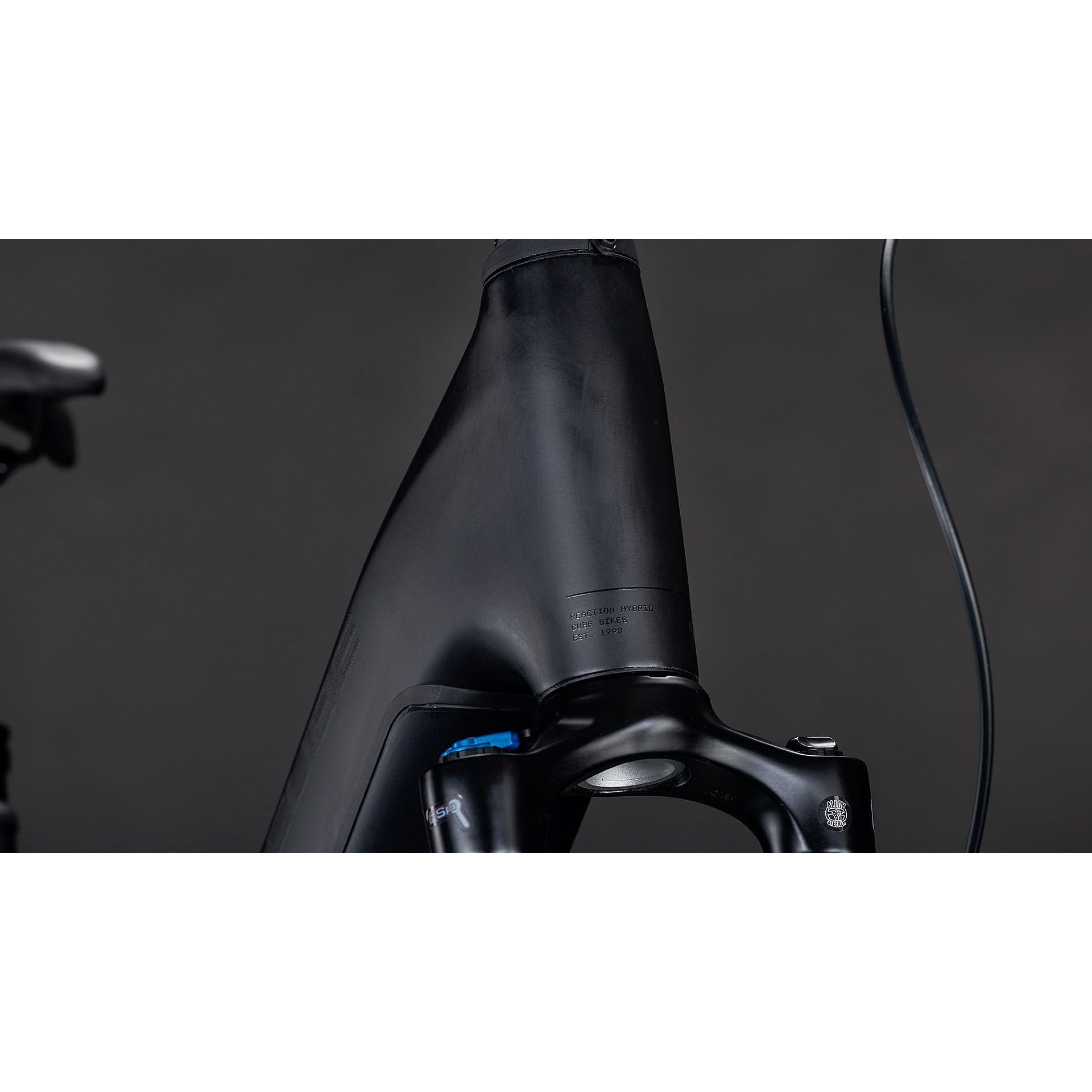 Cube Reaction Hybrid Pro Easy Entry 800 FE Electric Hardtail Mountain Bike Blackline