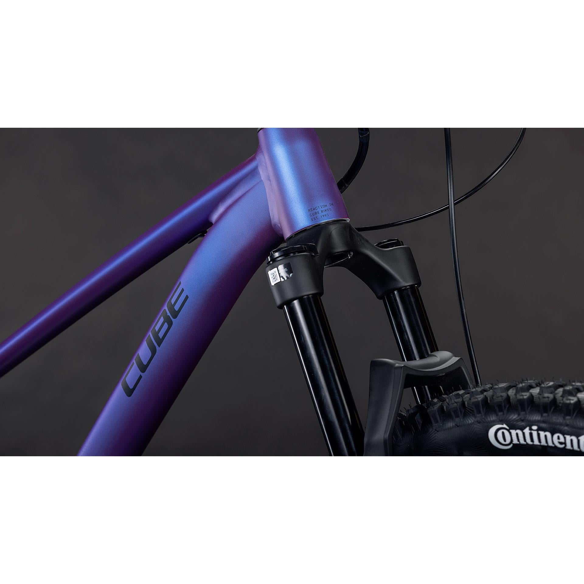 Cube Reaction TM Pro Hardtail Trail Bike Blueviolet'n'Black