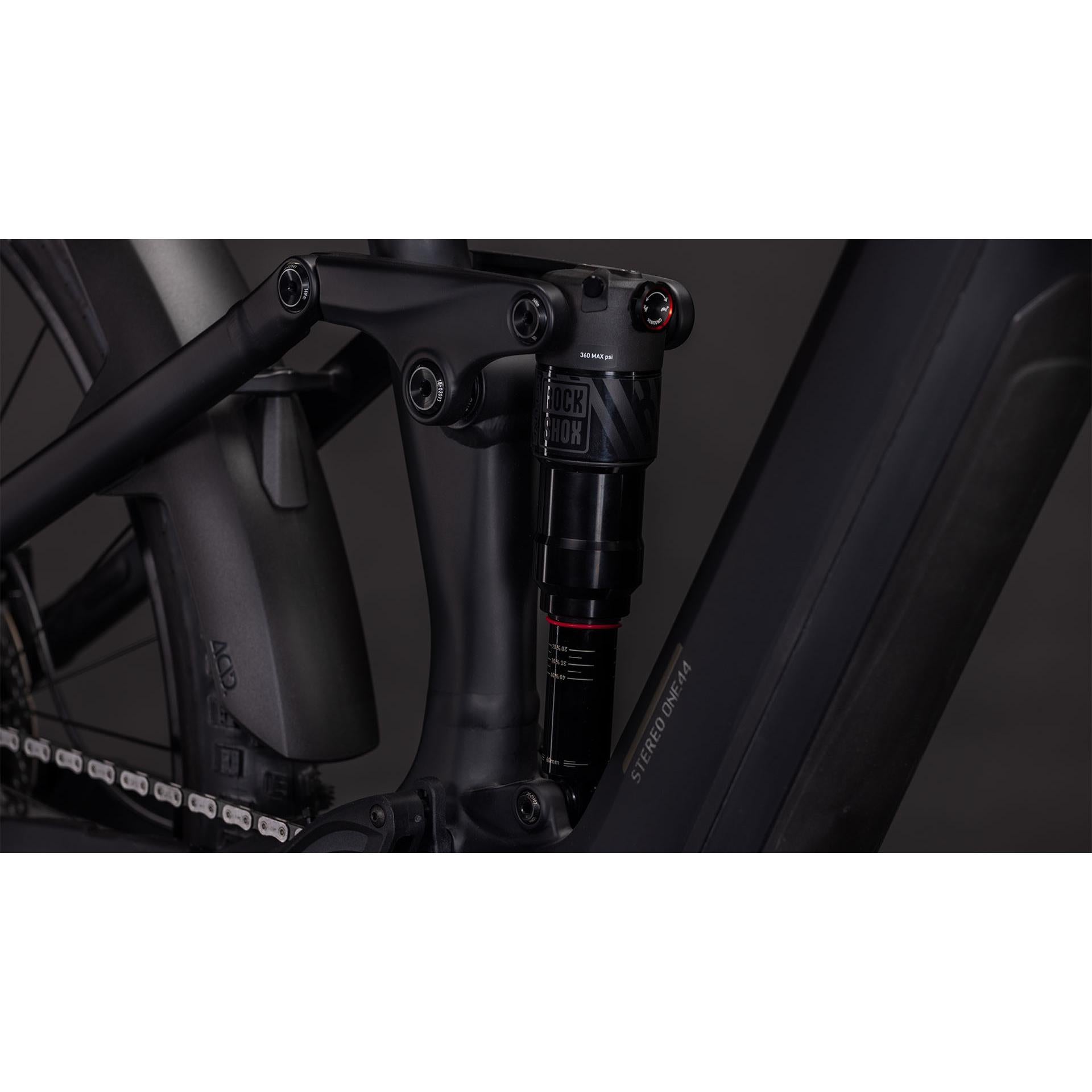 Cube Stereo Hybrid ONE44 EX 800 Electric Trail Bike Blackline