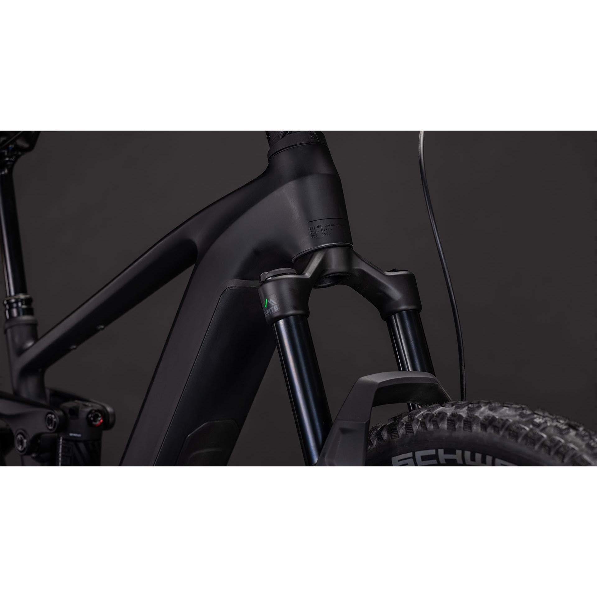 Cube Stereo Hybrid ONE44 EX 800 Electric Trail Bike Blackline