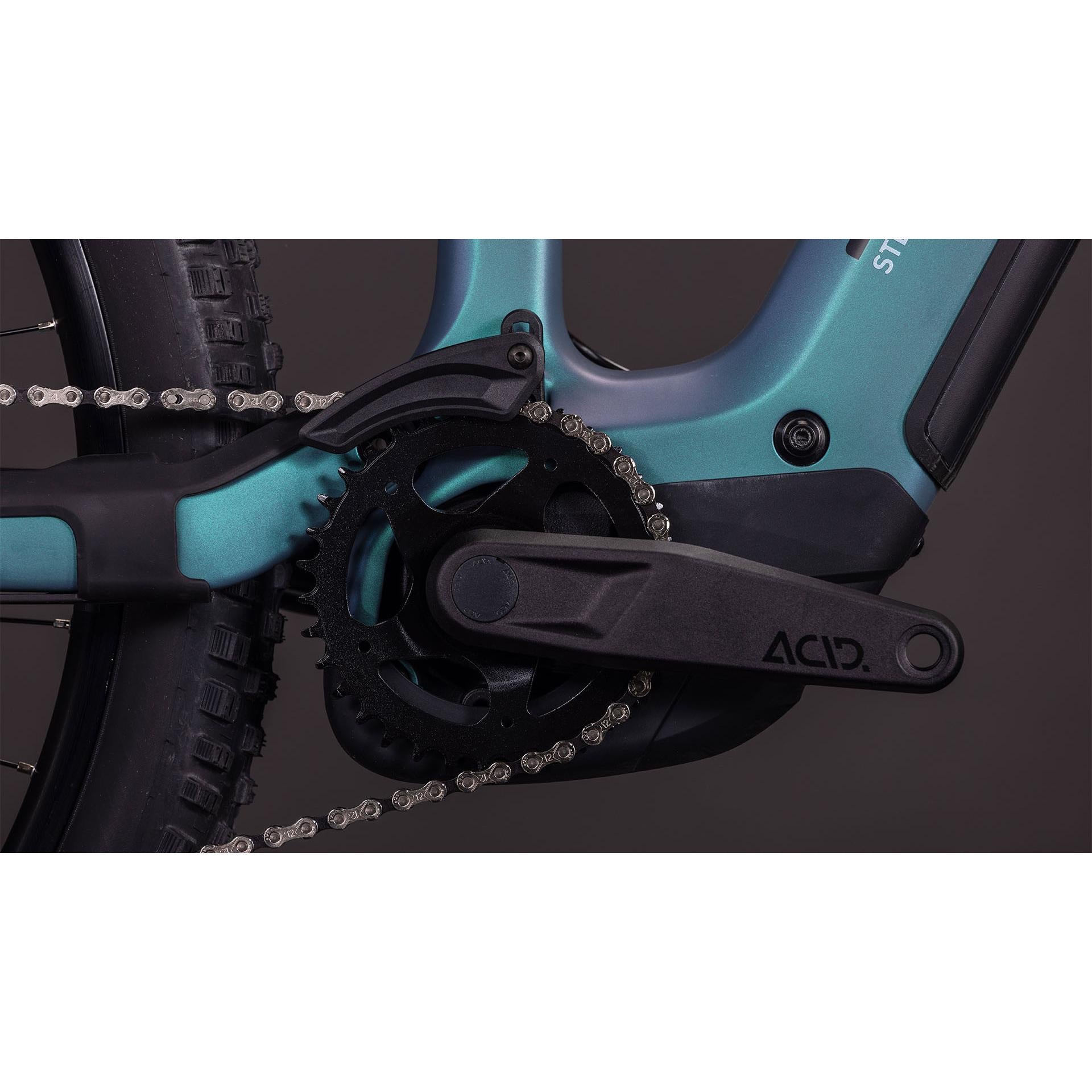 Cube Stereo Hybrid ONE44 HPC Race 800 Electric Trail Bike Grey'n'Prism