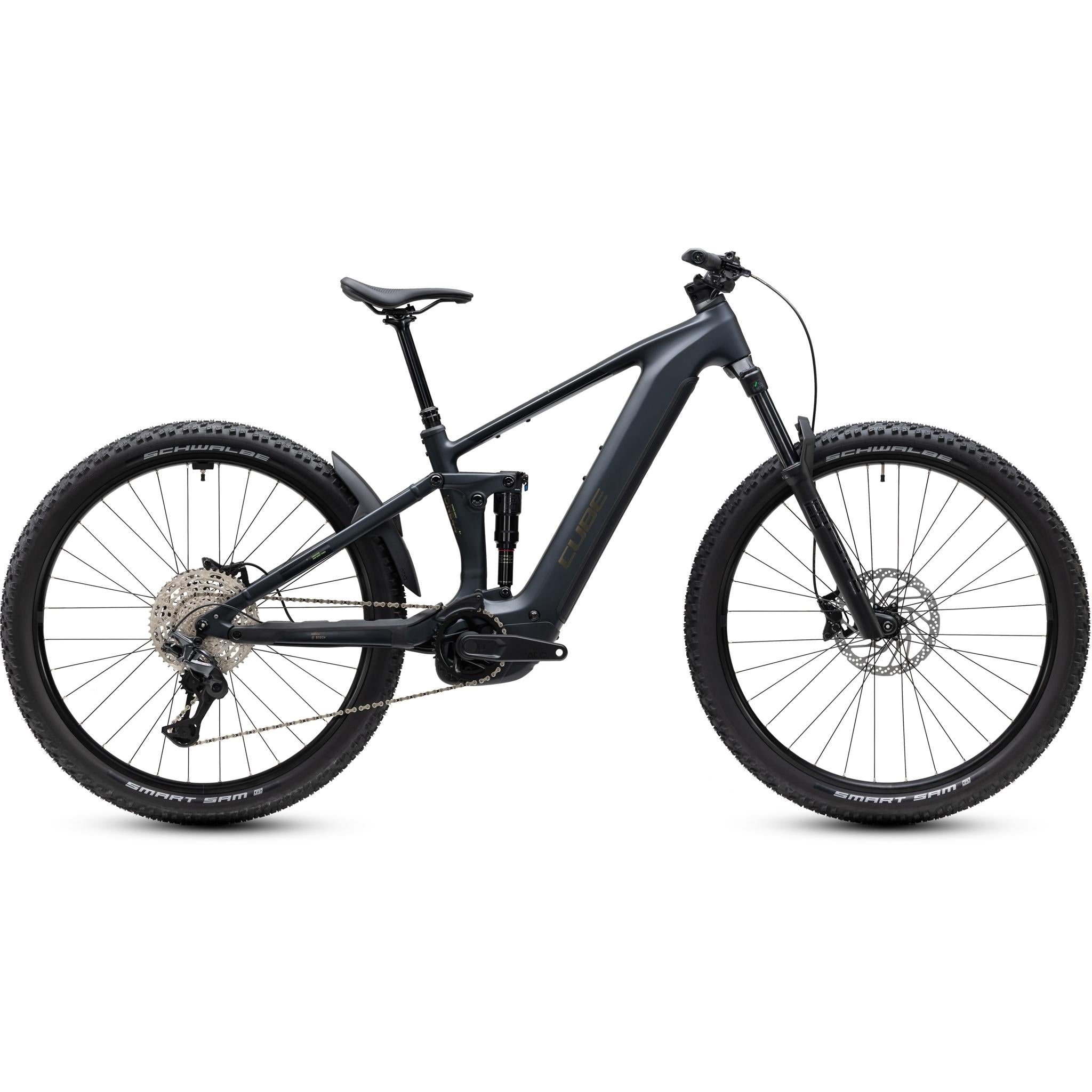 Cube Stereo Hybrid ONE44 Pro 800 Electric Enduro Bike Coal'n'Black
