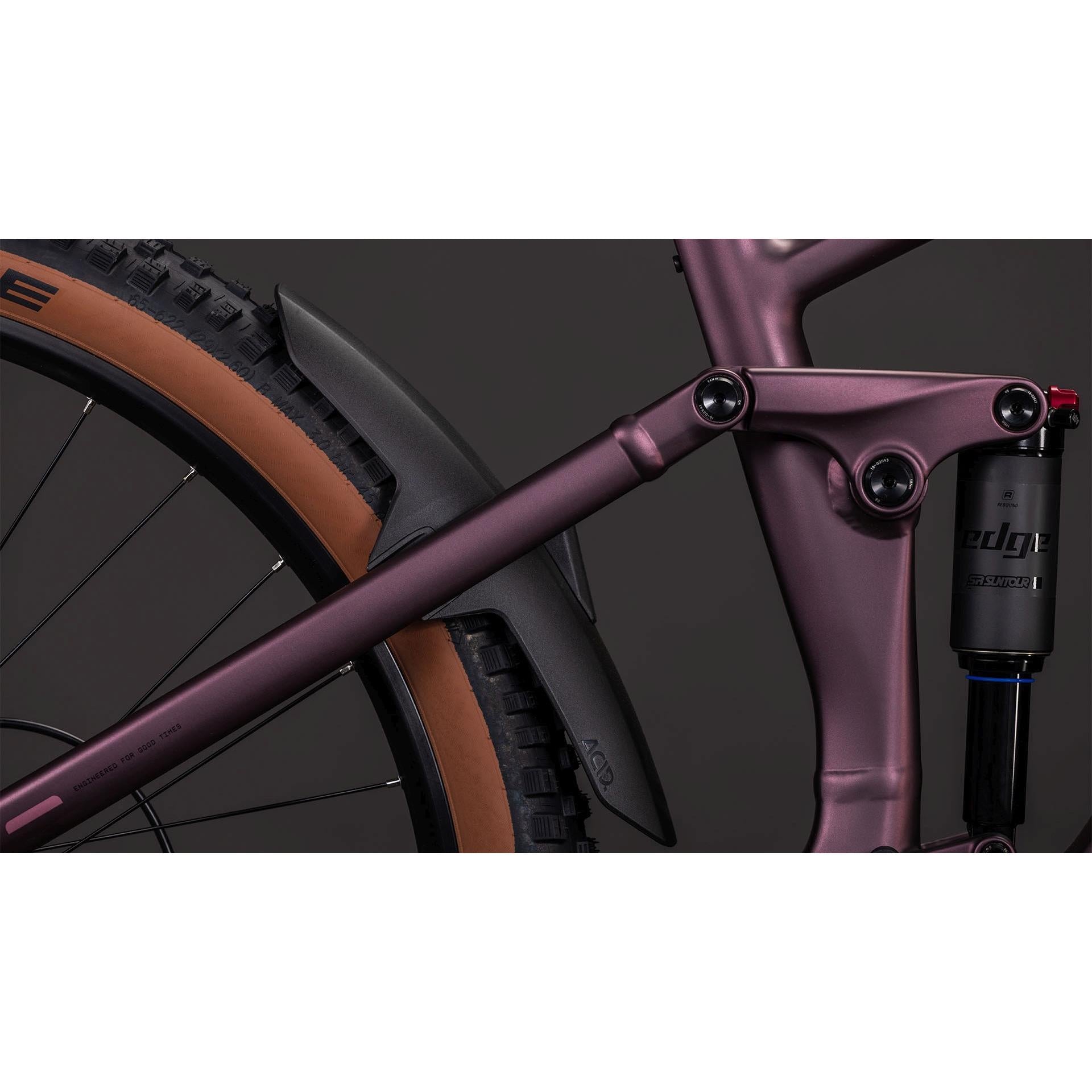 Cube Stereo Hybrid ONE44 Pro 800 Electric Trail Bike Shiftblush'n'Raisin