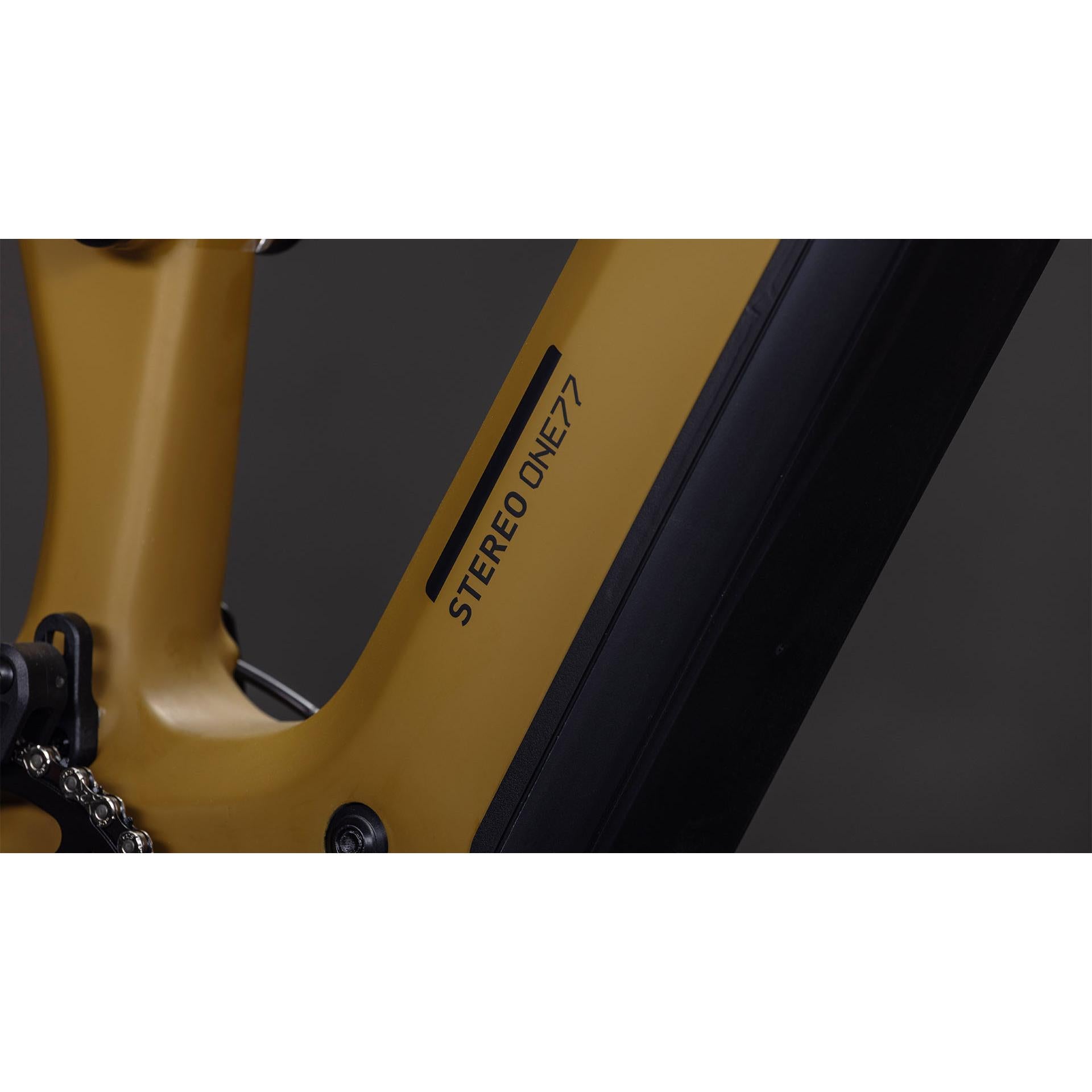 Cube Stereo Hybrid ONE77 HPC Race 800 Electric Enduro Bike Willowgreen'n'Black