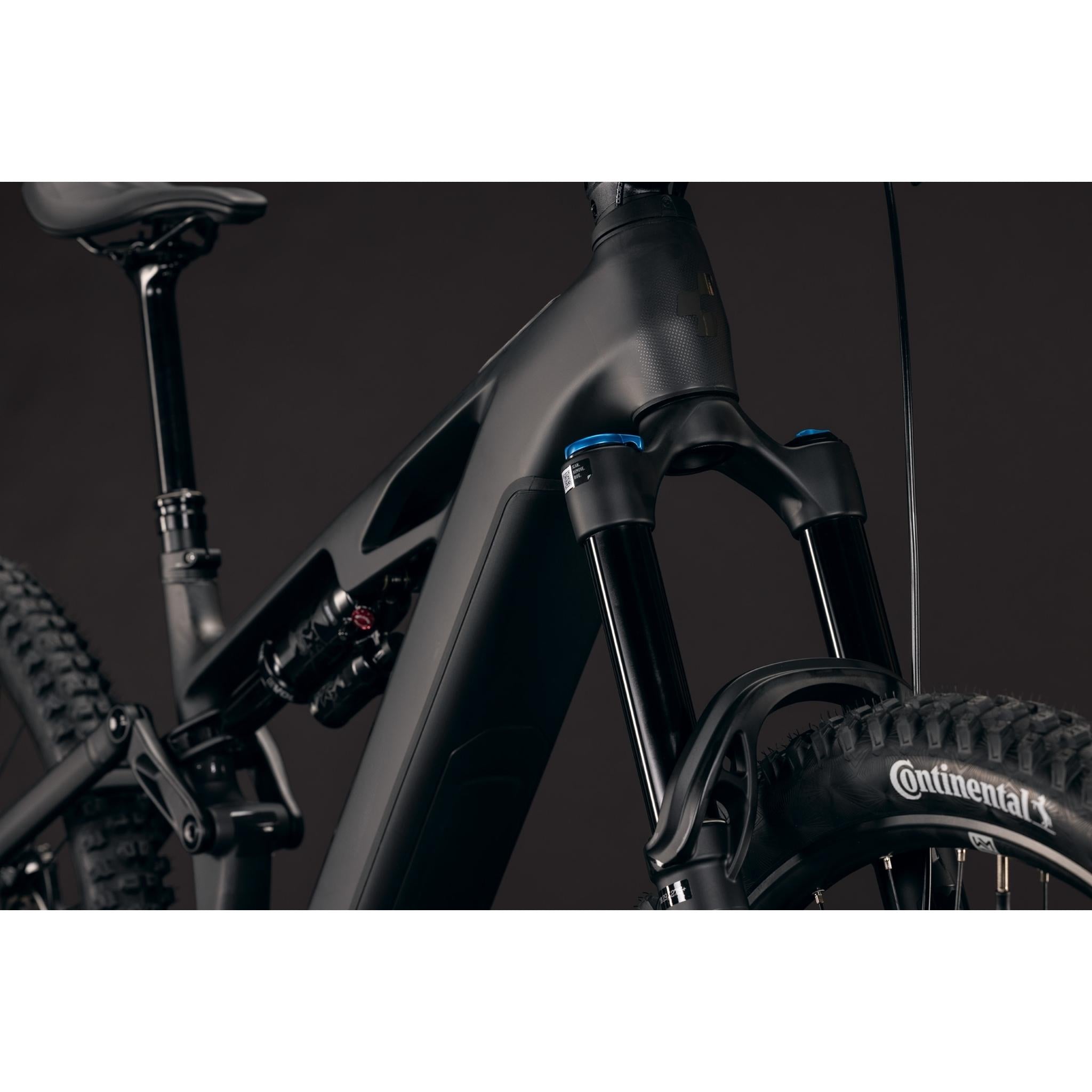 Cube Stereo Hybrid ONE77 HPC SLX 800 Electric Enduro Bike Blackline