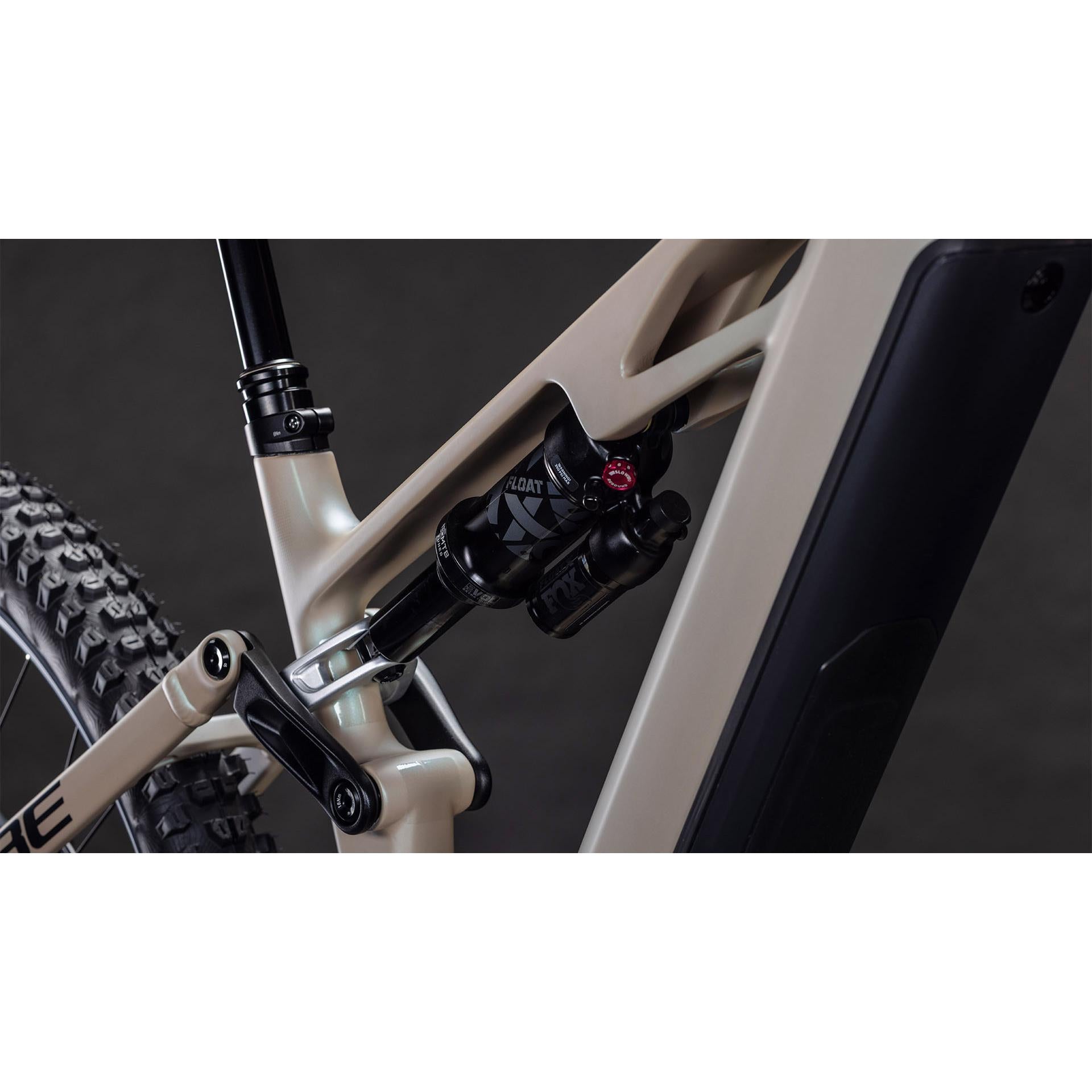 Cube Stereo Hybrid ONE77 HPC SLX 800 Electric Enduro Bike Glintsand'n'Black