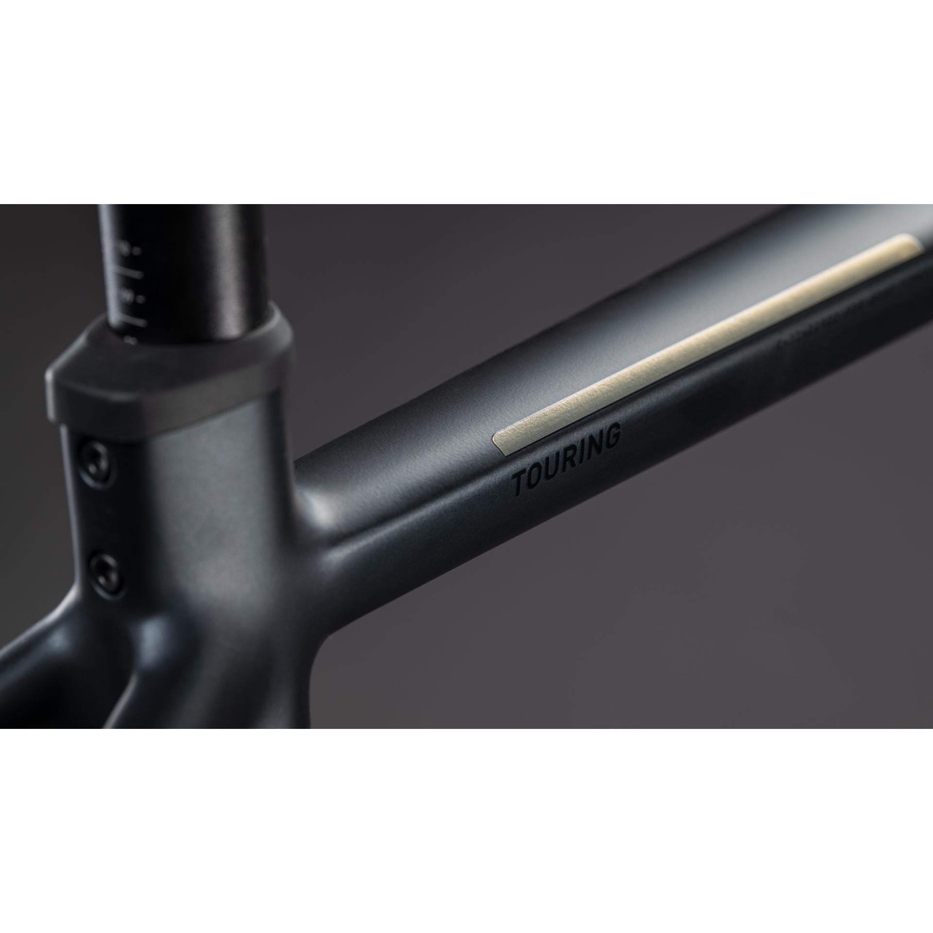 Cube Touring Hybrid ONE 600 Electric Hybrid Bike Coal'n'Chrome