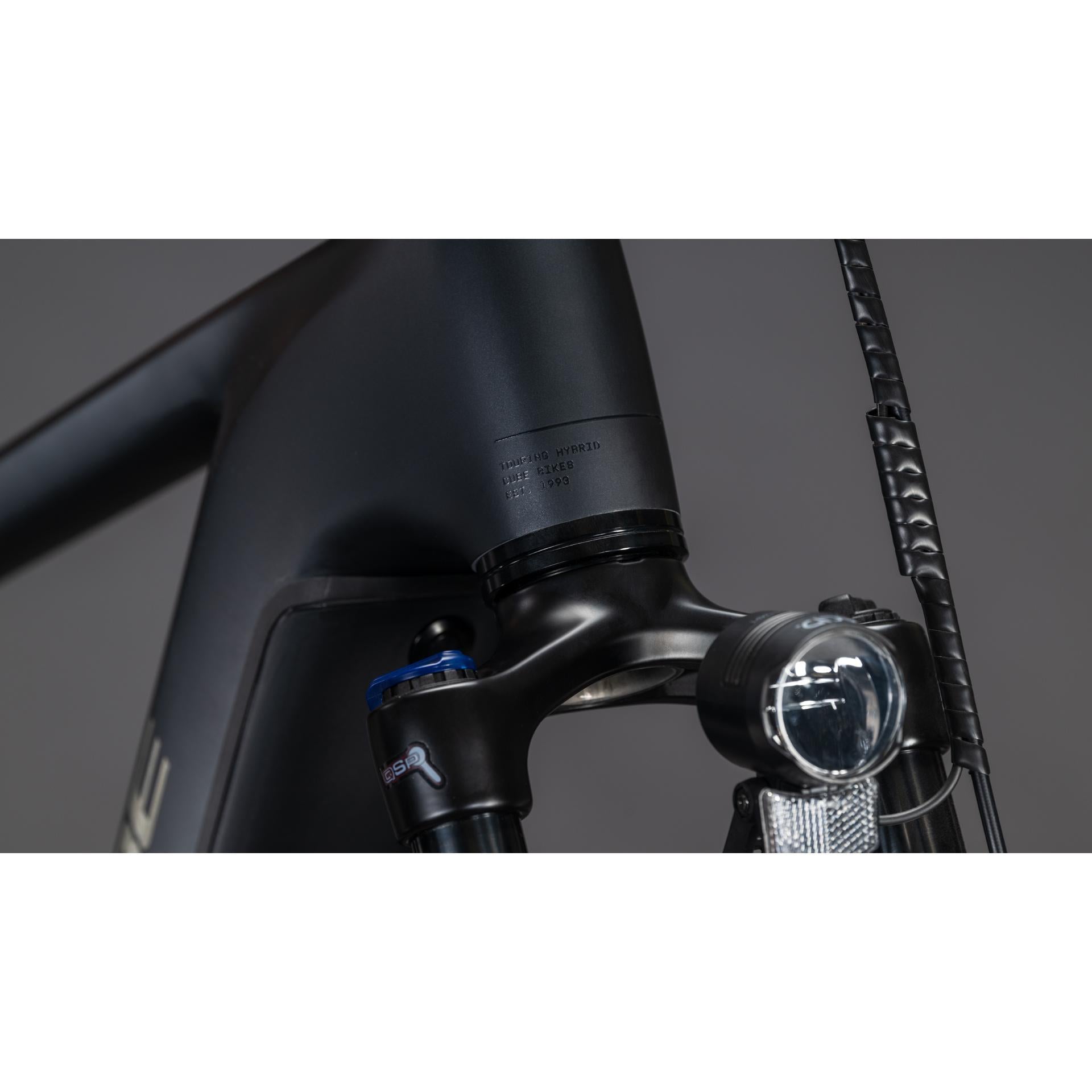 Cube Touring Hybrid ONE 600 Electric Hybrid Bike Coal'n'Chrome