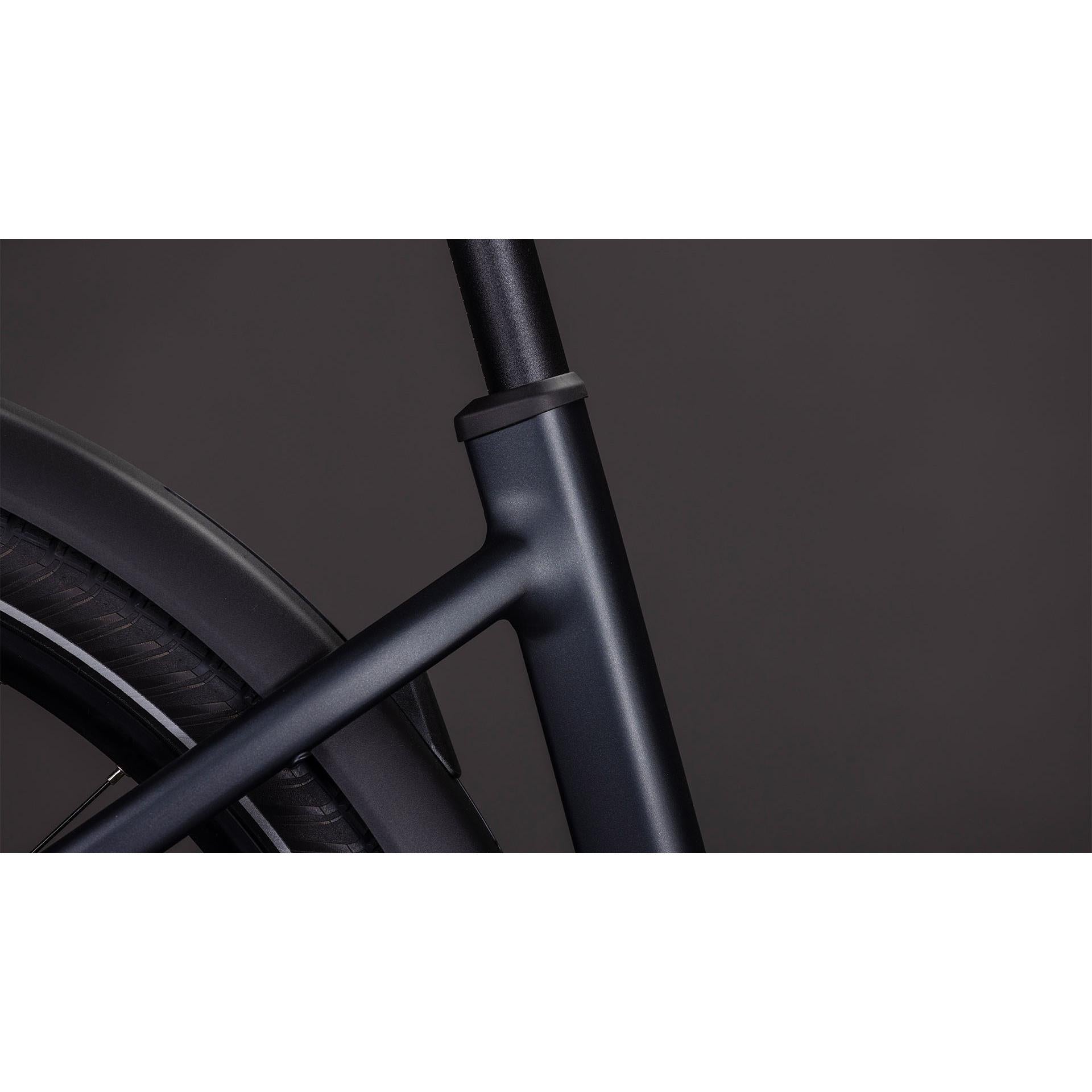 Cube Touring Hybrid ONE Easy Entry 600 Electric Hybrid Bike Coal'n'Chrome