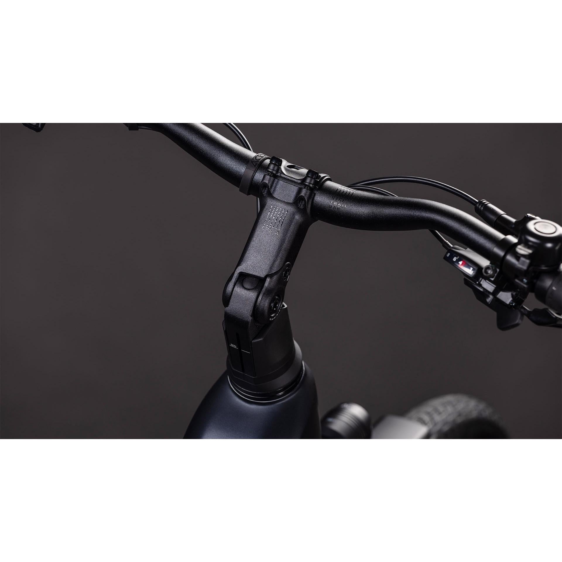 Cube Touring Hybrid ONE Easy Entry 600 Electric Hybrid Bike Coal'n'Chrome