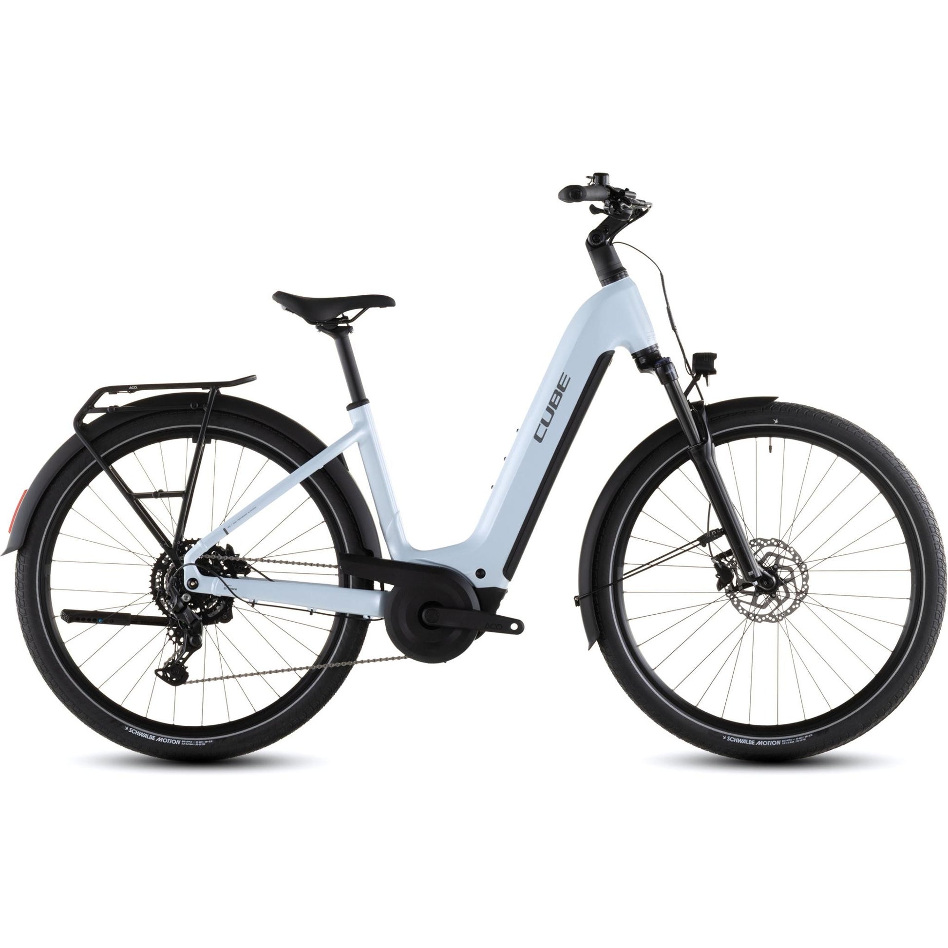 Cube Touring Hybrid ONE Easy Entry 600 Electric Hybrid Bike Glacier'n' – 99 Bikes