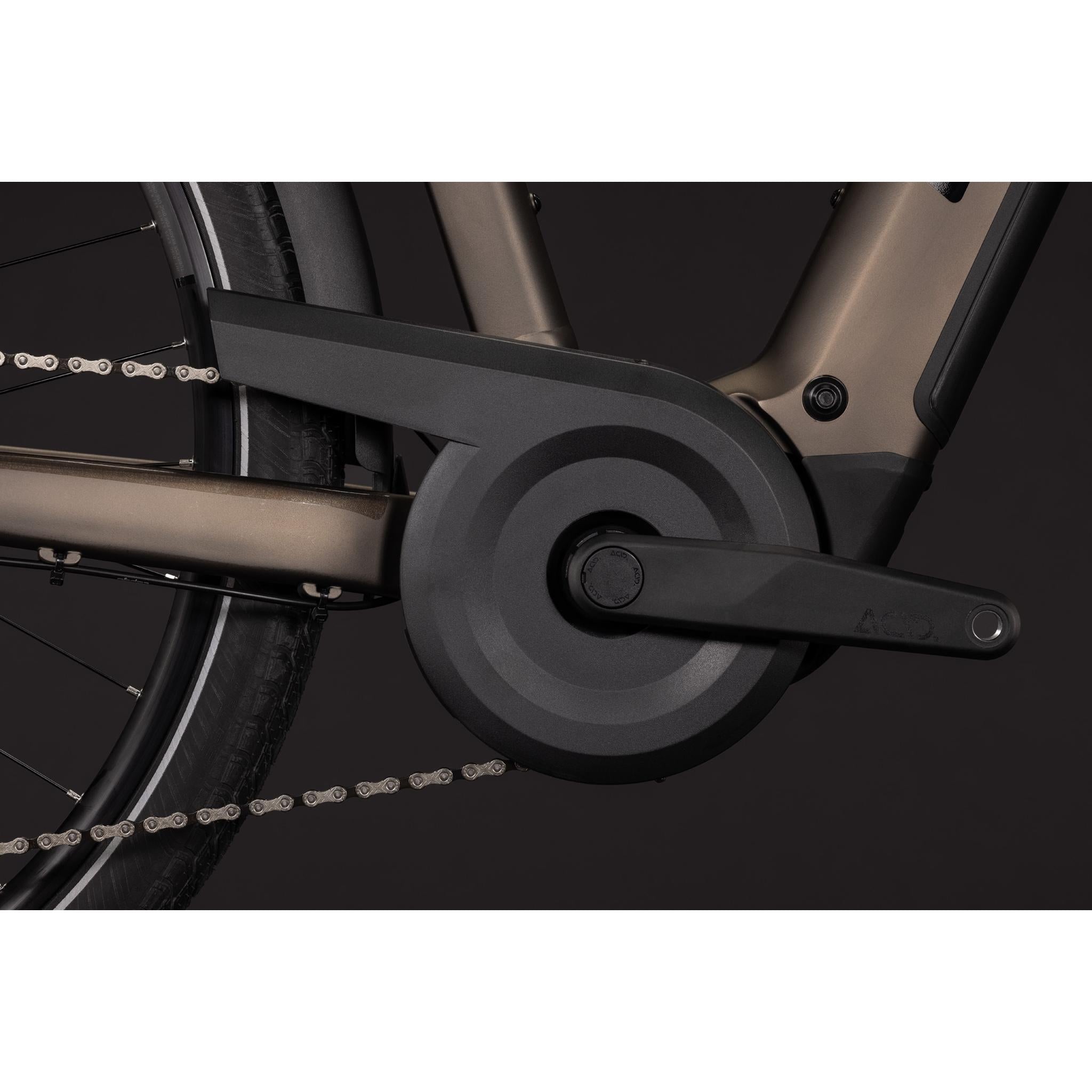 Cube Touring Hybrid Pro 800 Electric Hybrid Bike Metallic Umbra'n'Black