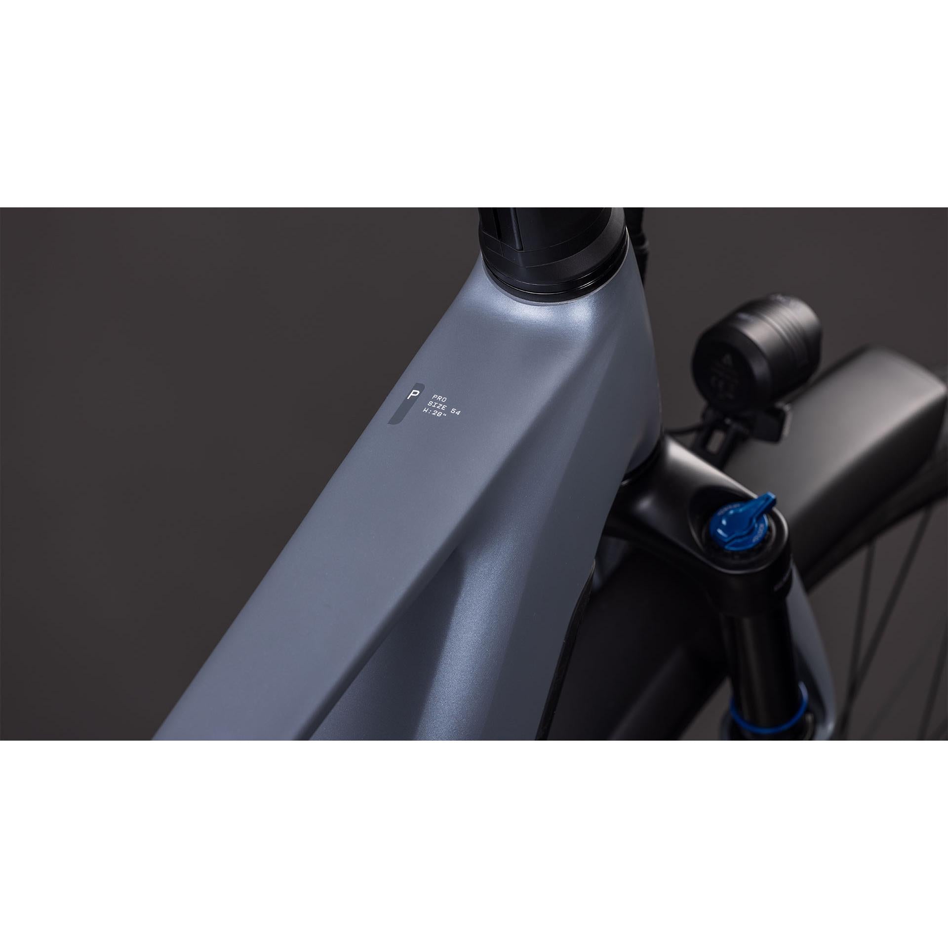 Cube Touring Hybrid Pro 800 Electric Hybrid Bike Pearlgrey'n'Grey