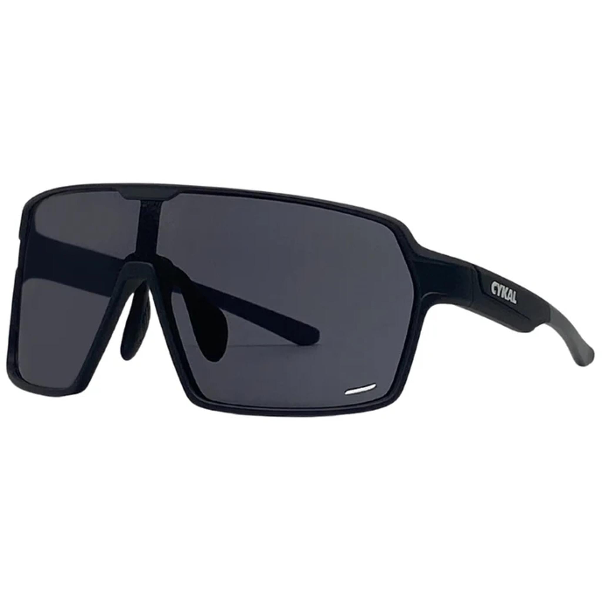 Cykal Pilot Sunglasses Black Matte - Grey lens