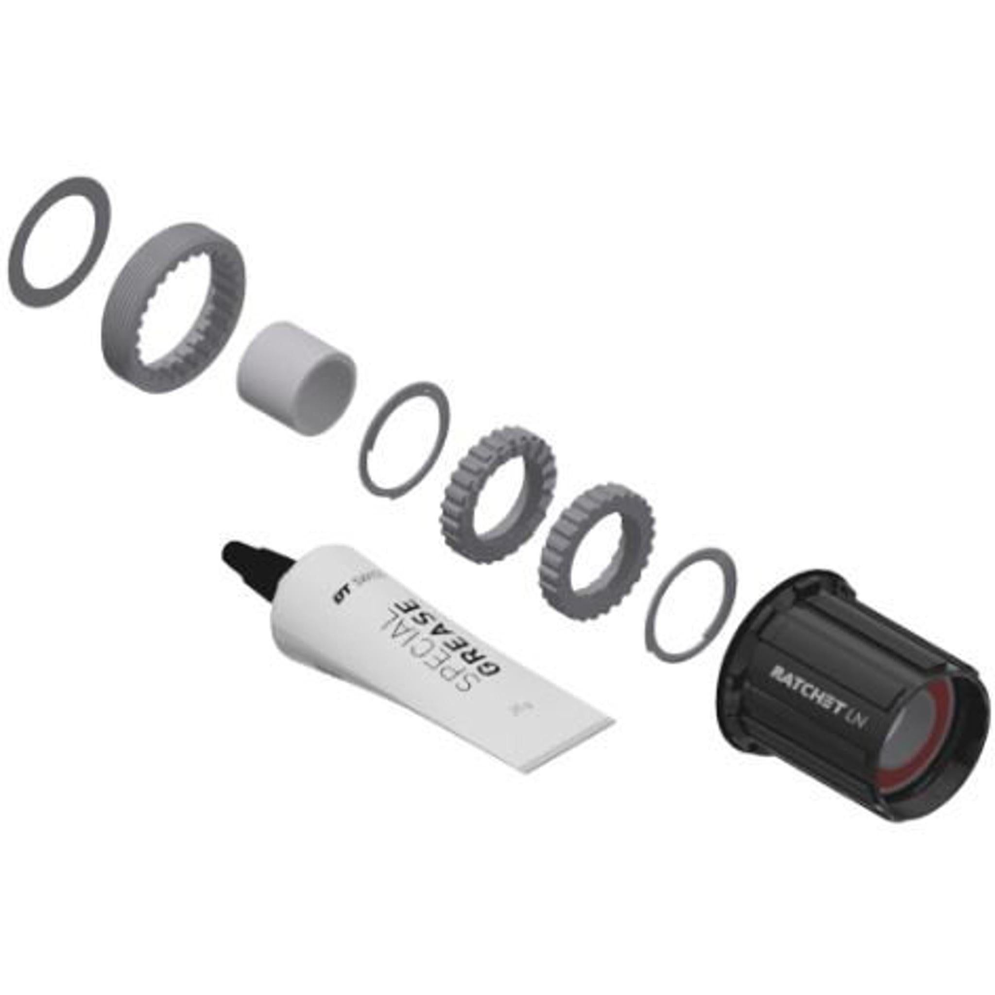 DT Swiss 3-Pawl to Ratchet LN Hub Upgrade Kit (Shimano HG 11-Speed)