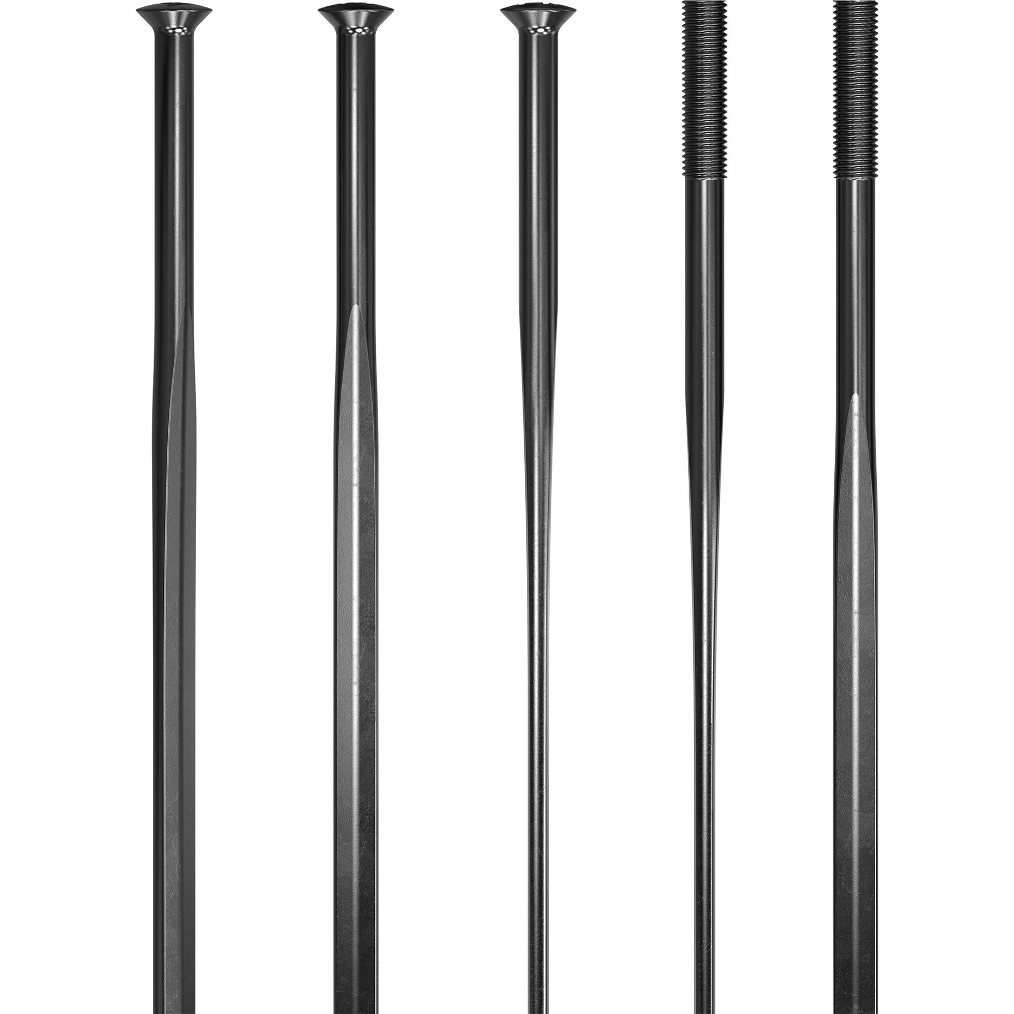 DT Swiss Aero Comp Straight-Pull Bladed Spoke Black 270mm