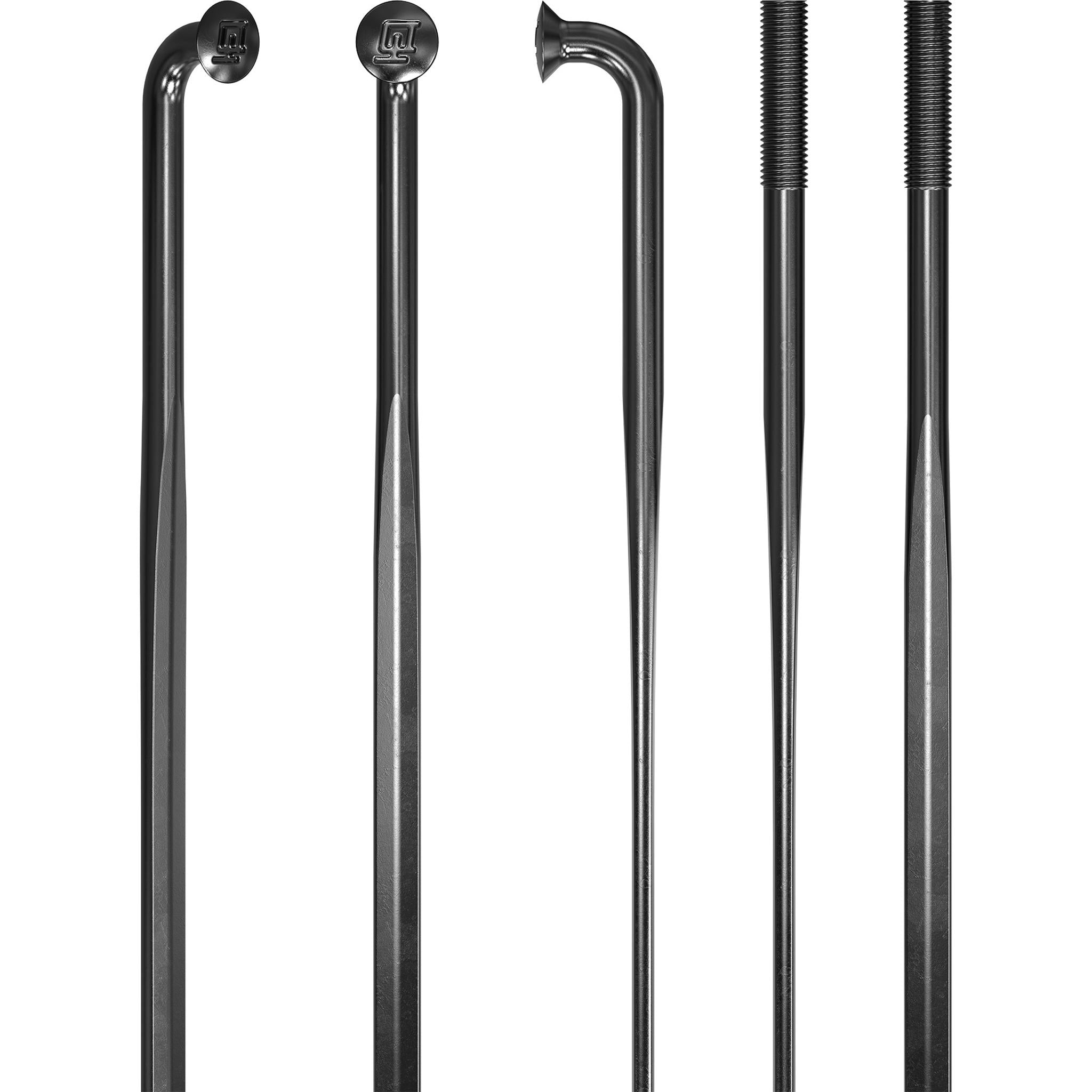 DT Swiss Aero Comp Straight-Pull Bladed Spoke Black 270mm