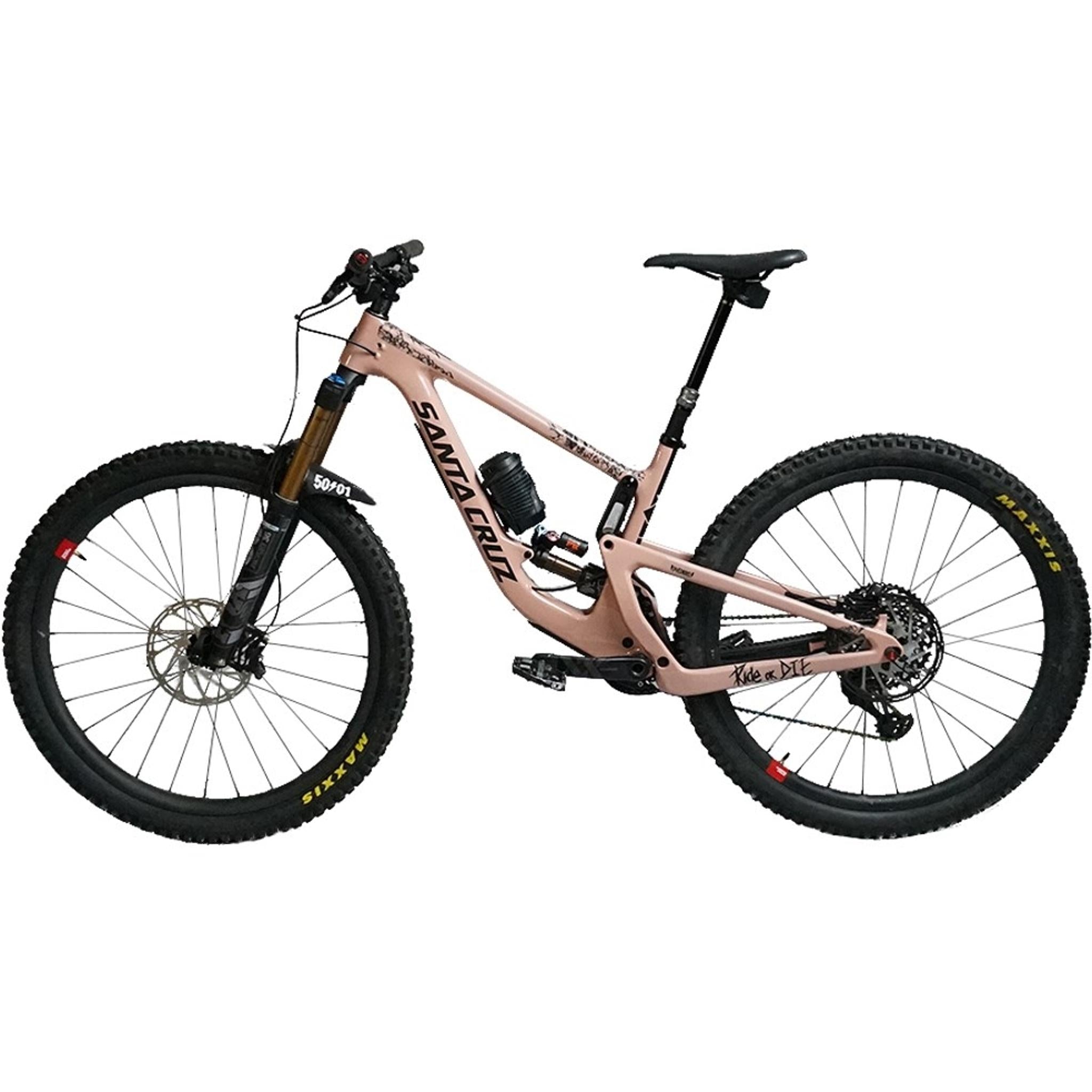 DYEDBRO Ride or Die Frame Protection Clear/Black