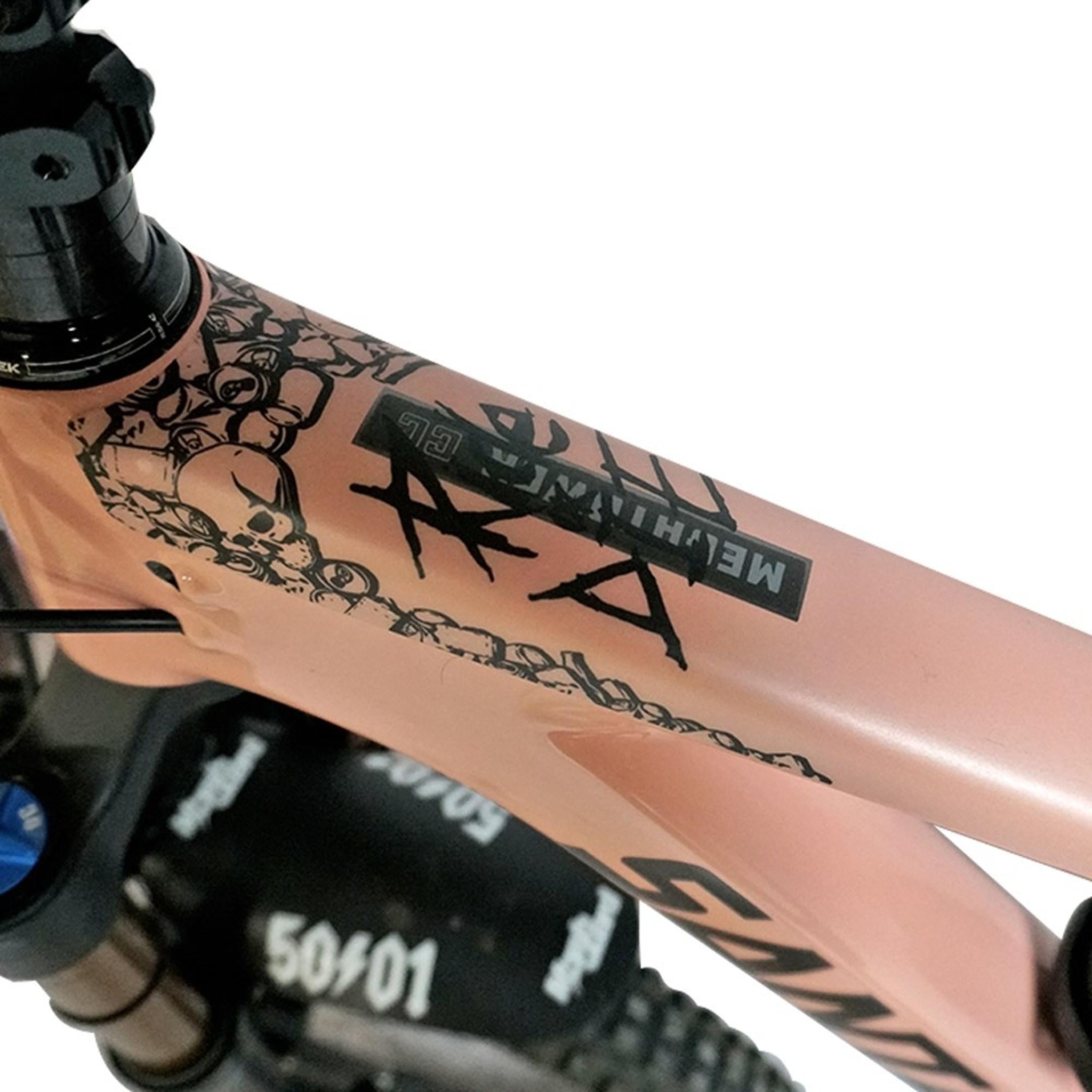 DYEDBRO Ride or Die Frame Protection Clear/Black