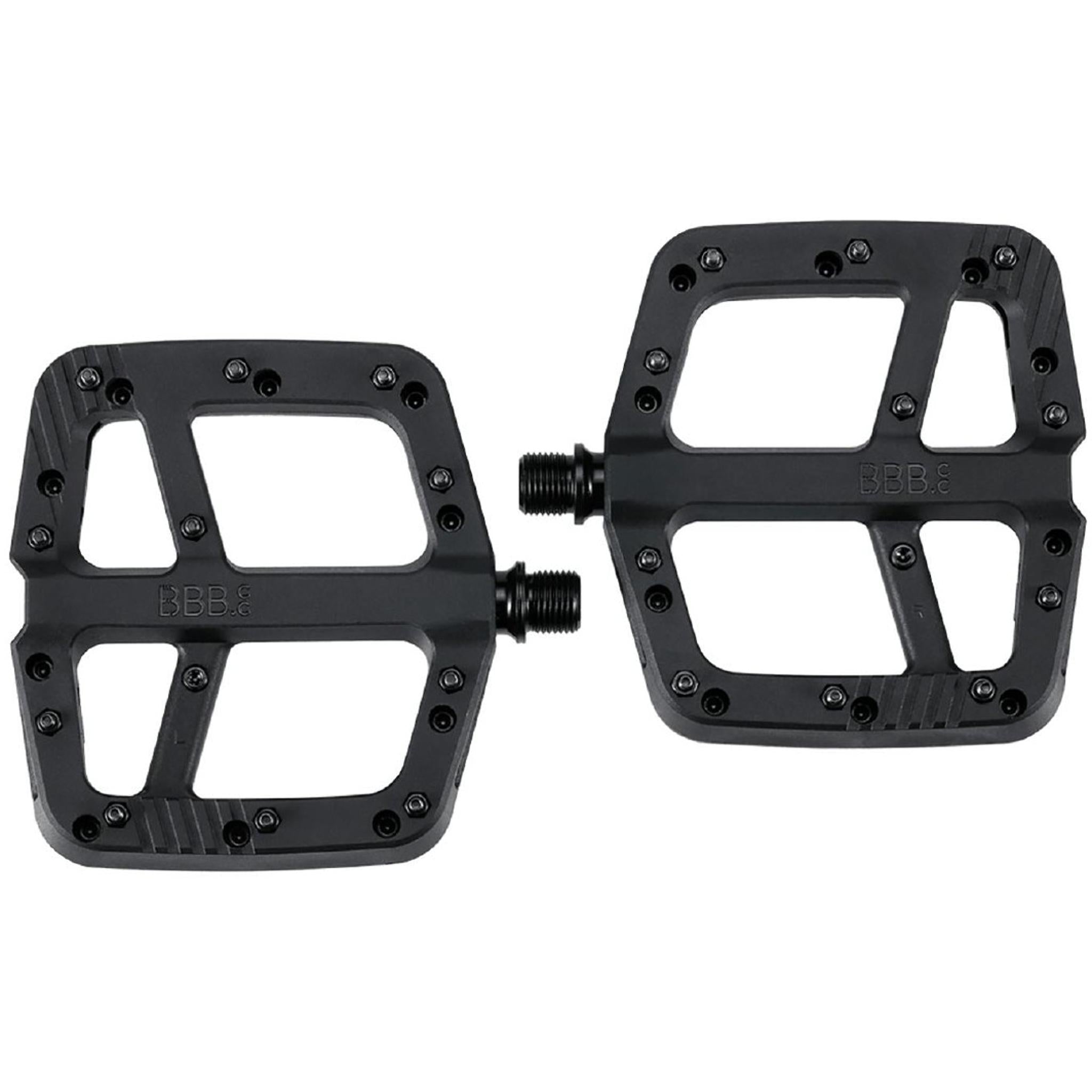 BBB Decoder Flat MTB Alloy Pedals Matte Black