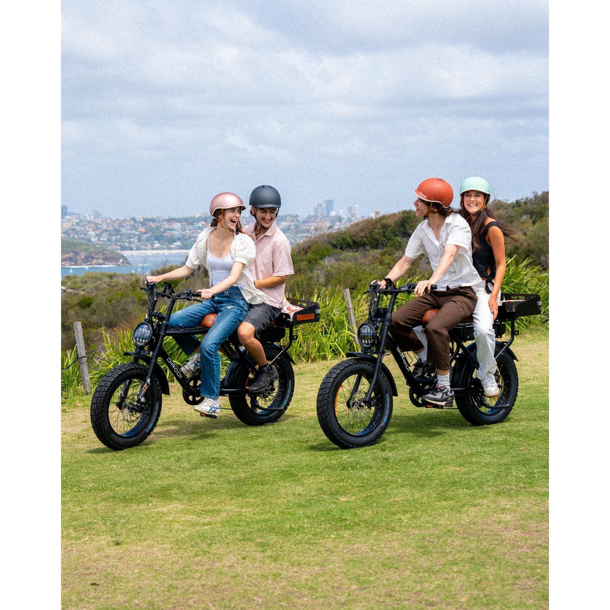 DiroDi Rover Plus Gen 6 250W Electric Fat Bike Matte Black