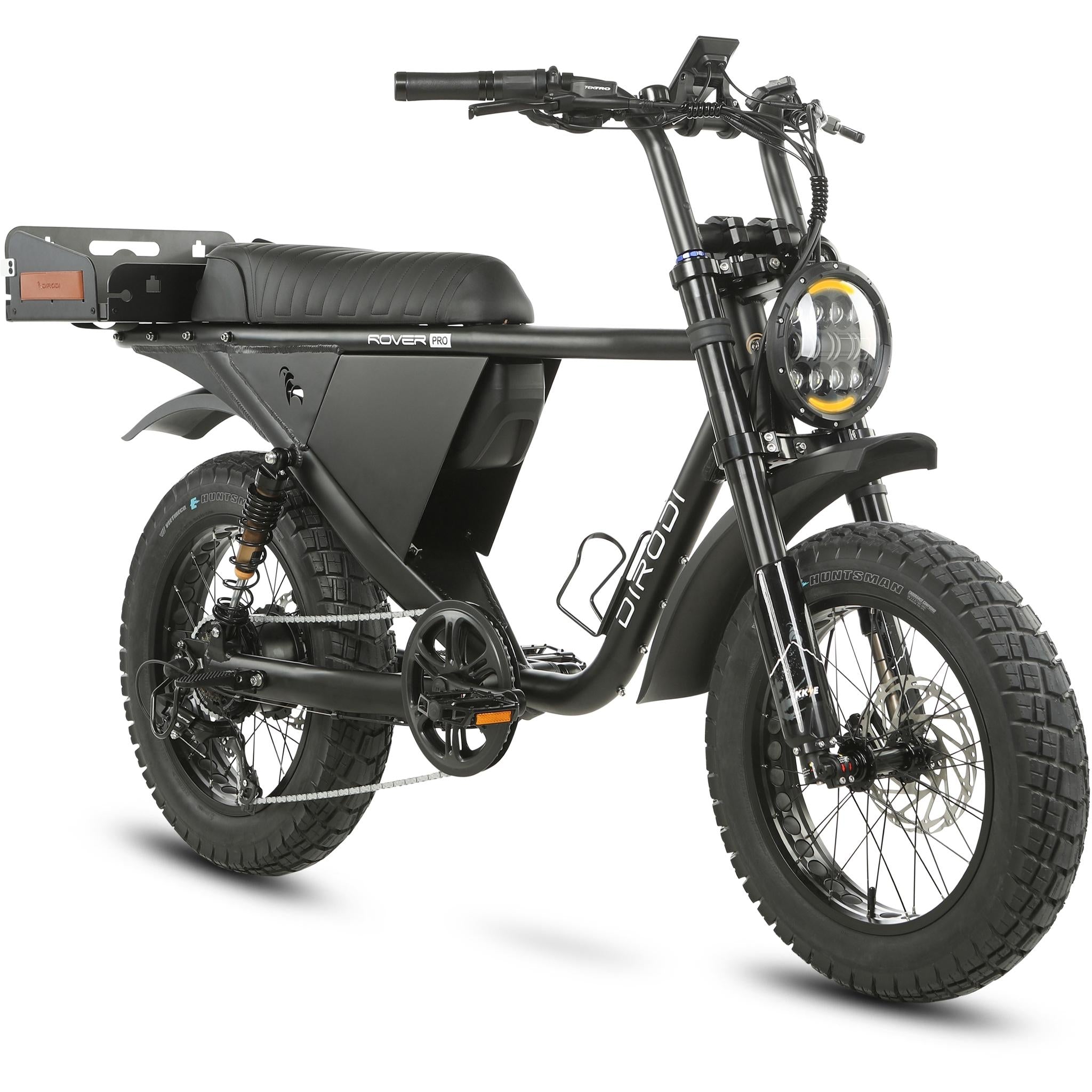 Dirodi Rover Pro 250W Electric Fat Bike Jet Black
