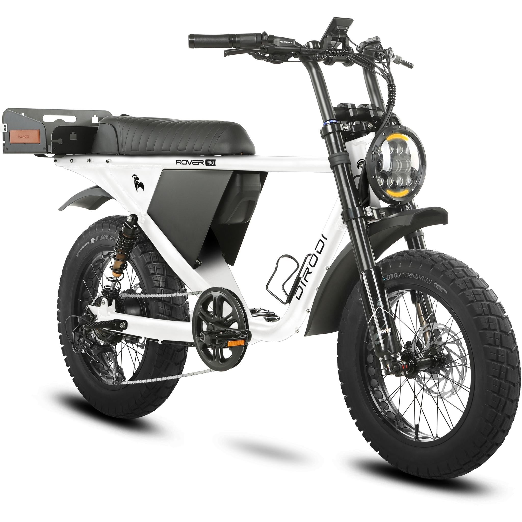 Dirodi Rover Pro 250W Electric Fat Bike Pearl White – 99 Bikes