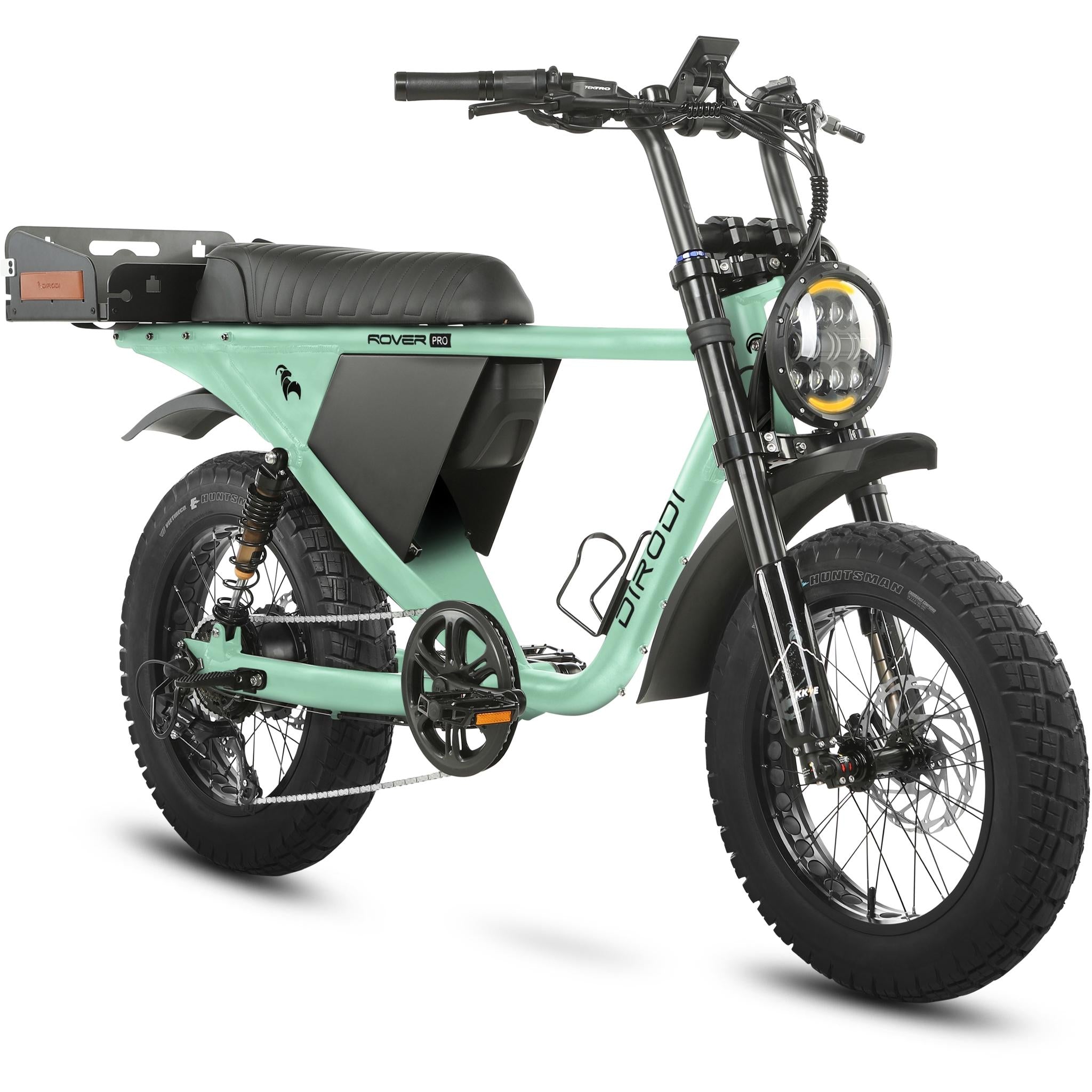 Dirodi Rover Pro 250W Electric Fat Bike Seafoam Green