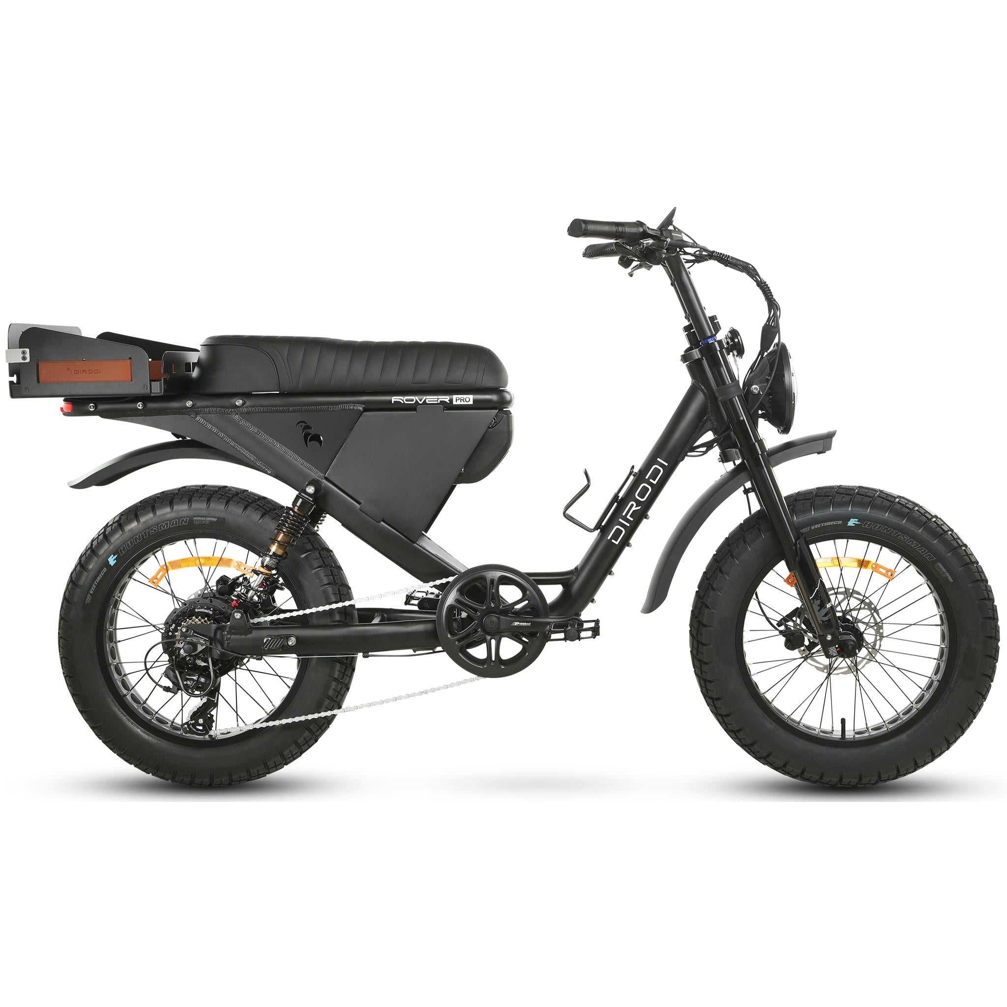 Dirodi Rover Pro ST 250W Electric Fat Bike Jet Black