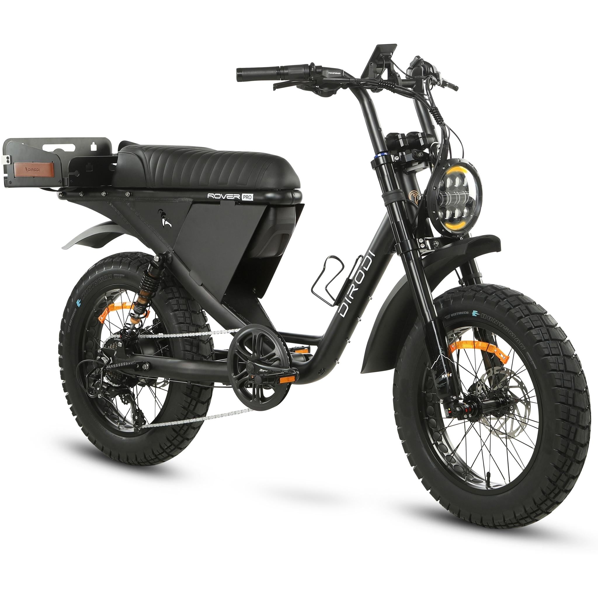 Dirodi Rover Pro ST 250W Electric Fat Bike Jet Black