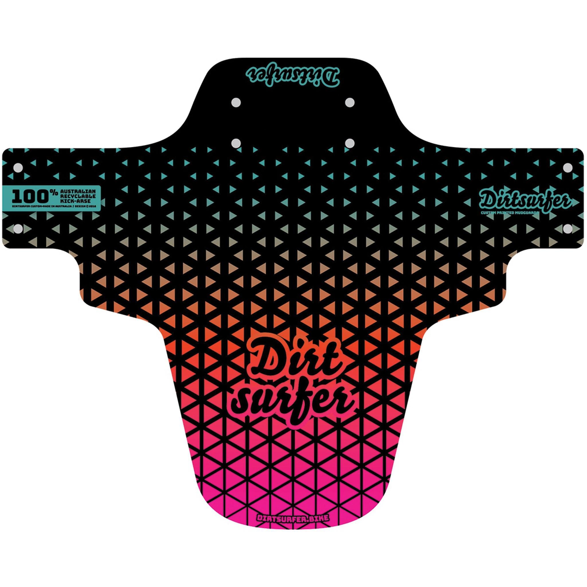 Dirtsurfer Front Mudguard Speedgrid Ramped
