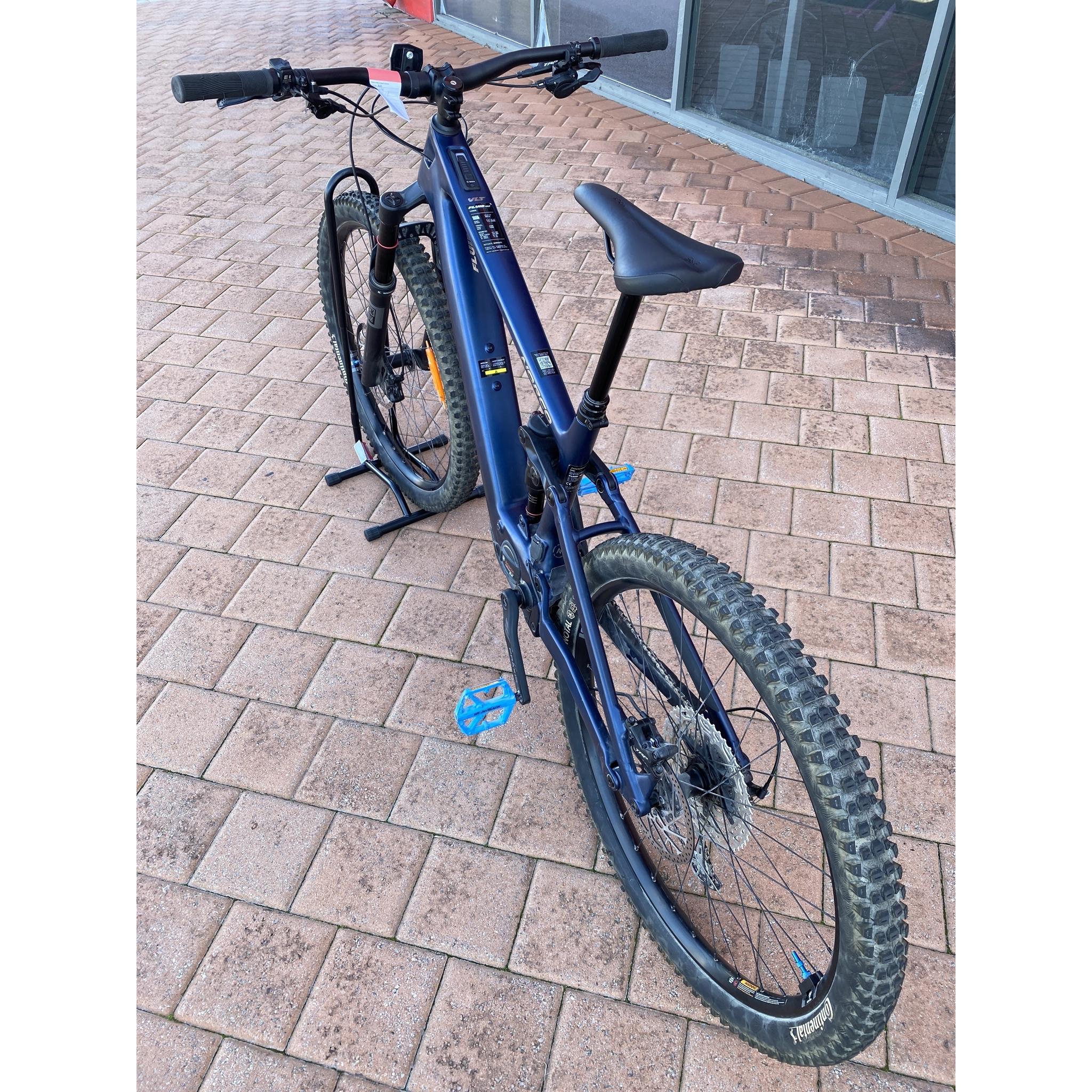 EX-DEMO Norco Fluid VLT C3 140 Dual Suspension Mountain Bike Blue (Large)