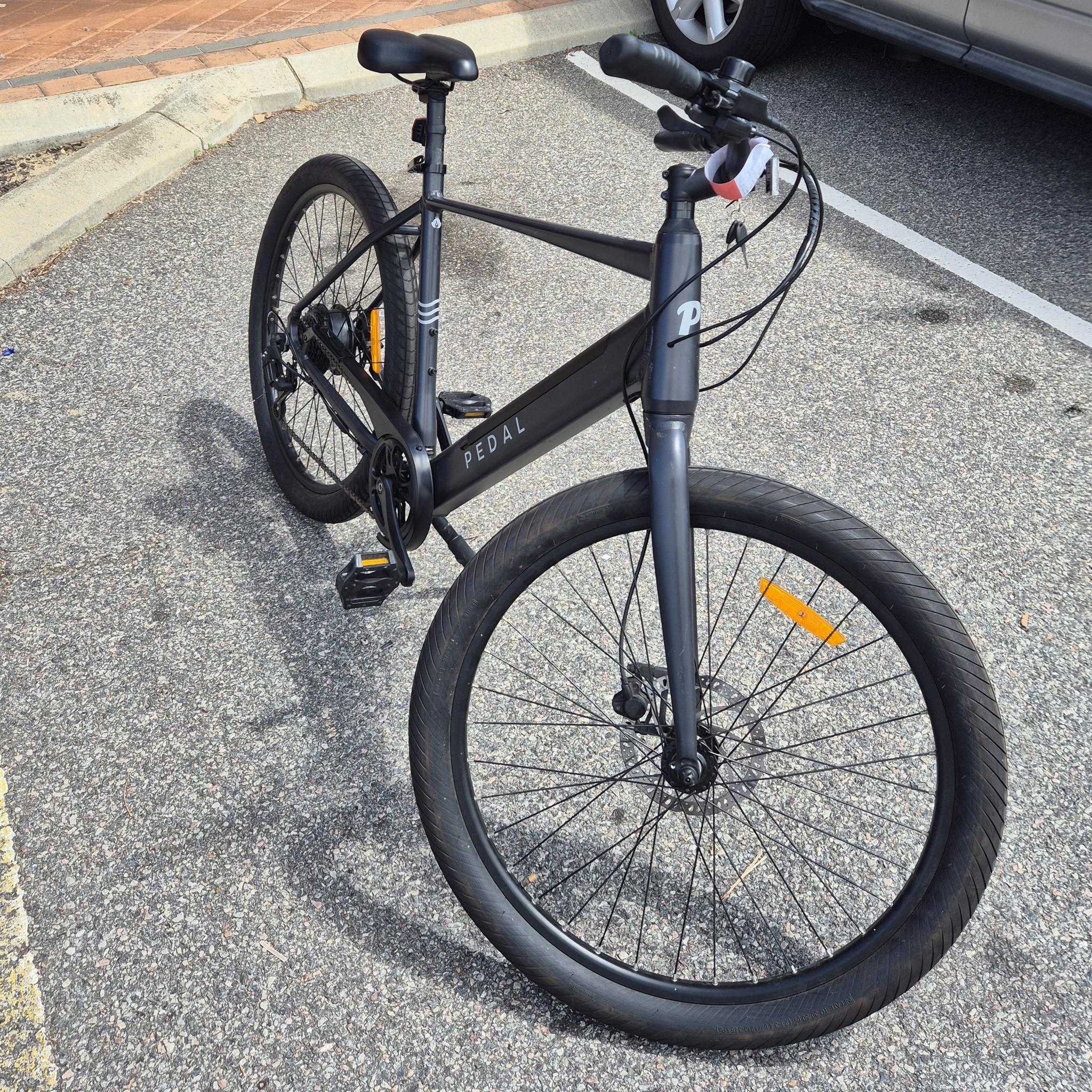 EX-DEMO Pedal Breeze Electric Cruiser Bike Grey (Large)